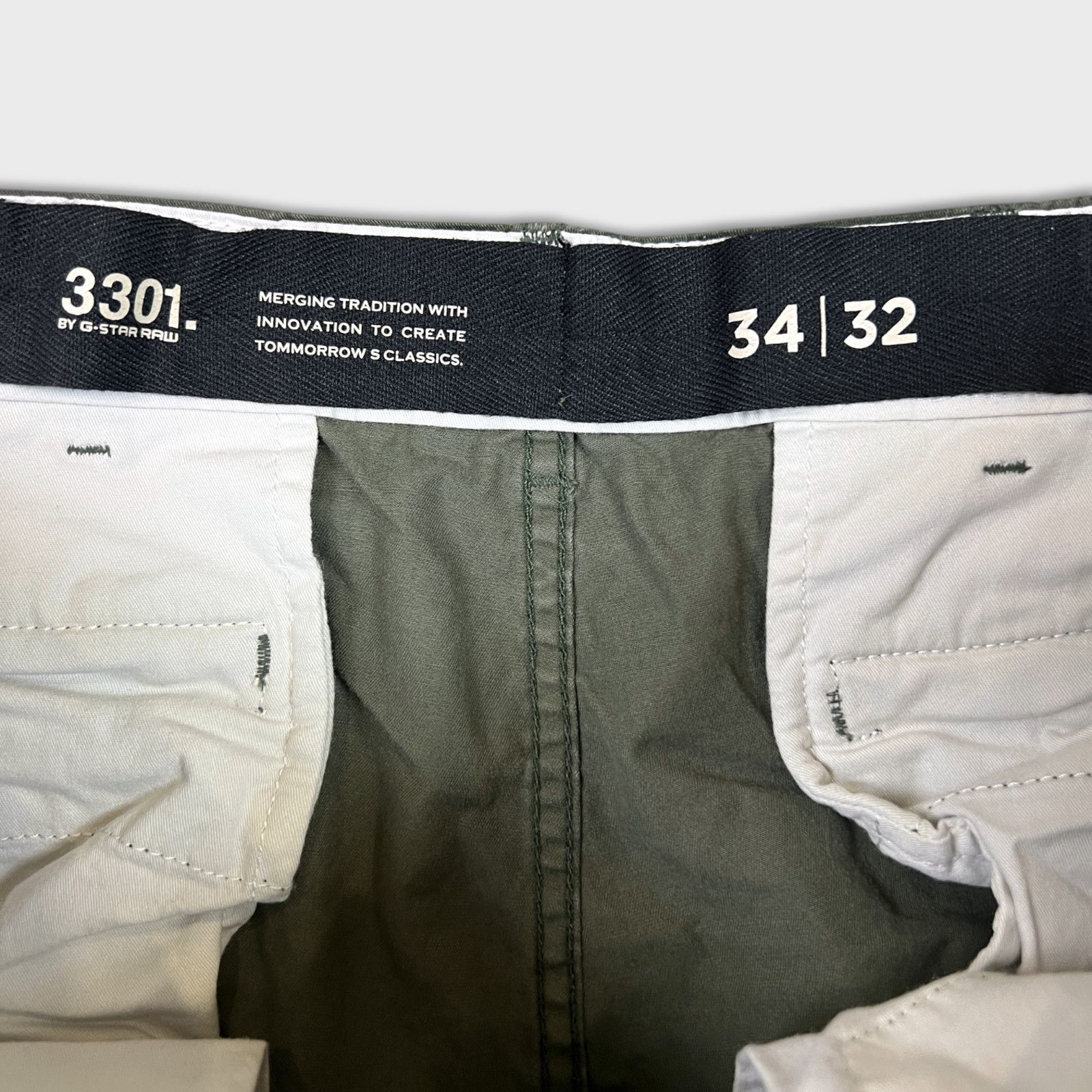 G-Star G Star Raw Pants 34x29 3301 Camo Slim Taper Cargo Utility Size US 34 / EU 50 - 8 Thumbnail