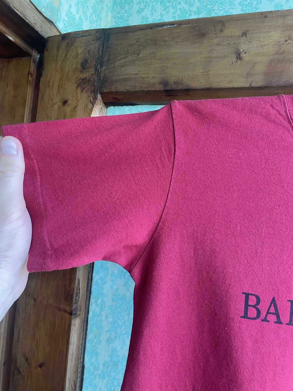Balenciaga Balenciaga BB Chest Logo Women’s Red Tee T Shirt XS Size XS / US 0-2 / IT 36-38 - 7 Thumbnail
