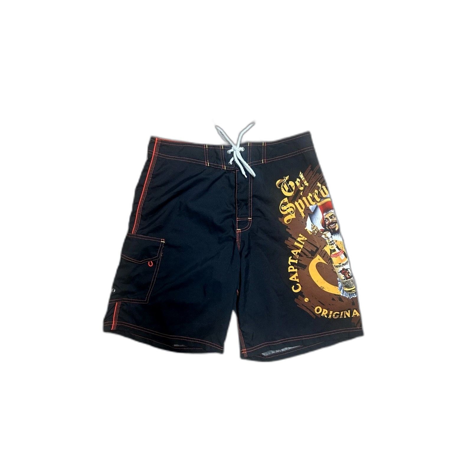 Captain Santors Captain Morgan Official Crew Gear Drawstring Swim Trunks Boa Size US 26 / EU 42 - 1 Thumbnail
