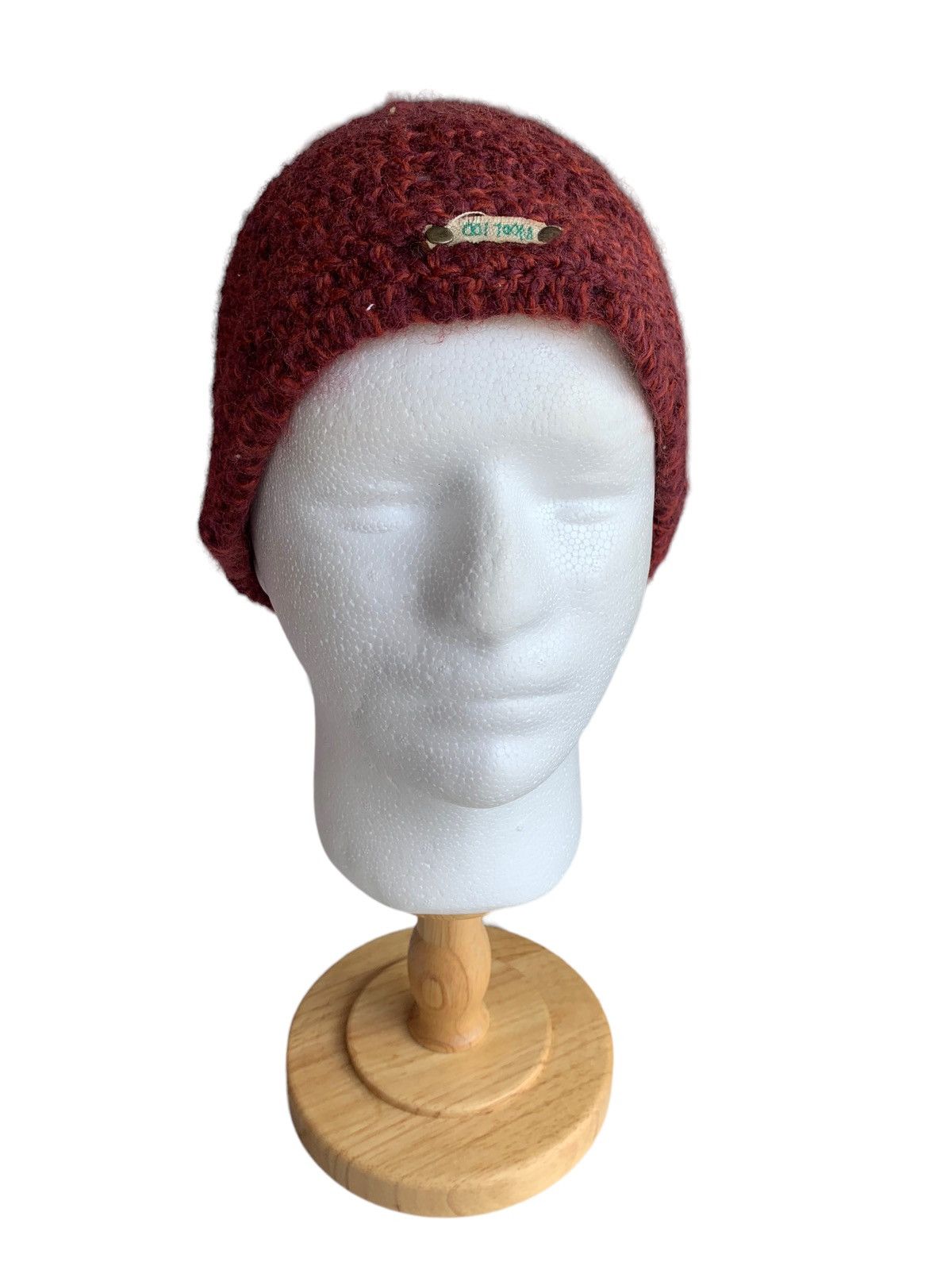 14th Addiction × Japanese Brand Japanese Style Wool Knitted Crochet Beanie Hat Size ONE SIZE - 2 Thumbnail