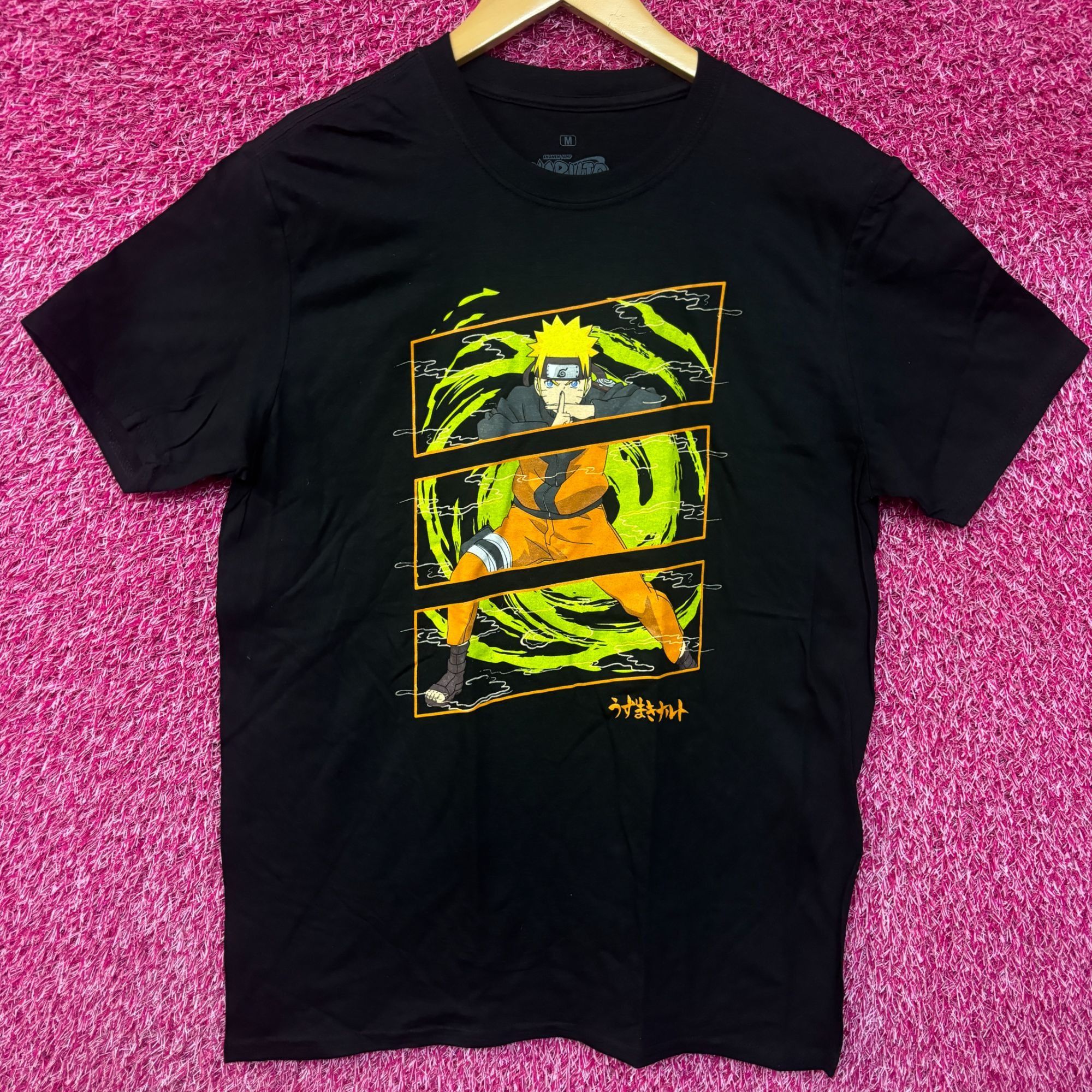 Anime Naruto Green Portal Anime T-shirt size medium Size US M / EU 48-50 / 2 - 1 Thumbnail