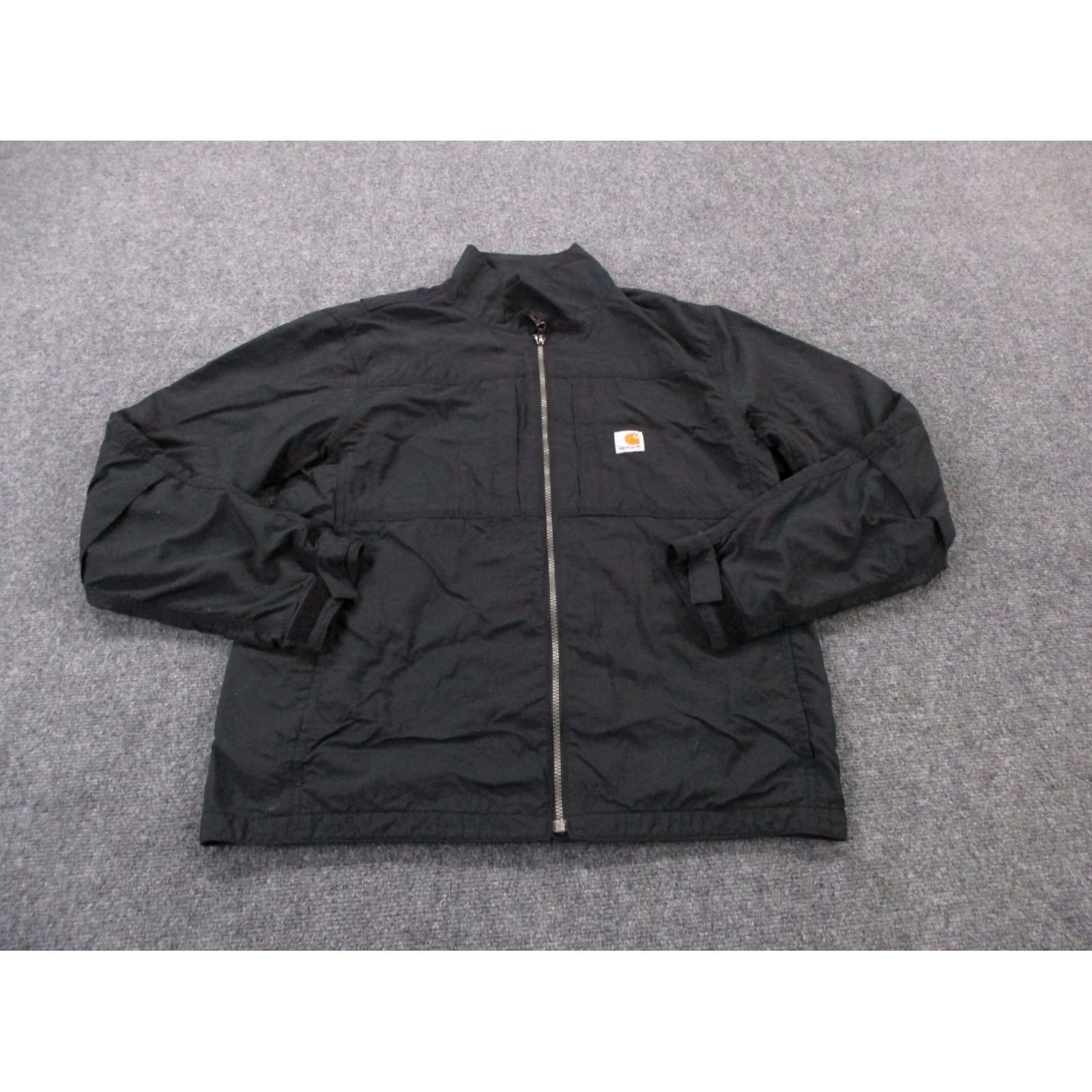 Carhartt Carhartt Jacket Mens M Black Nylon Full Zip Windbreaker Waterproof Lightweight 101980 001 Size US M / EU 48-50 / 2 - 2 Thumbnail
