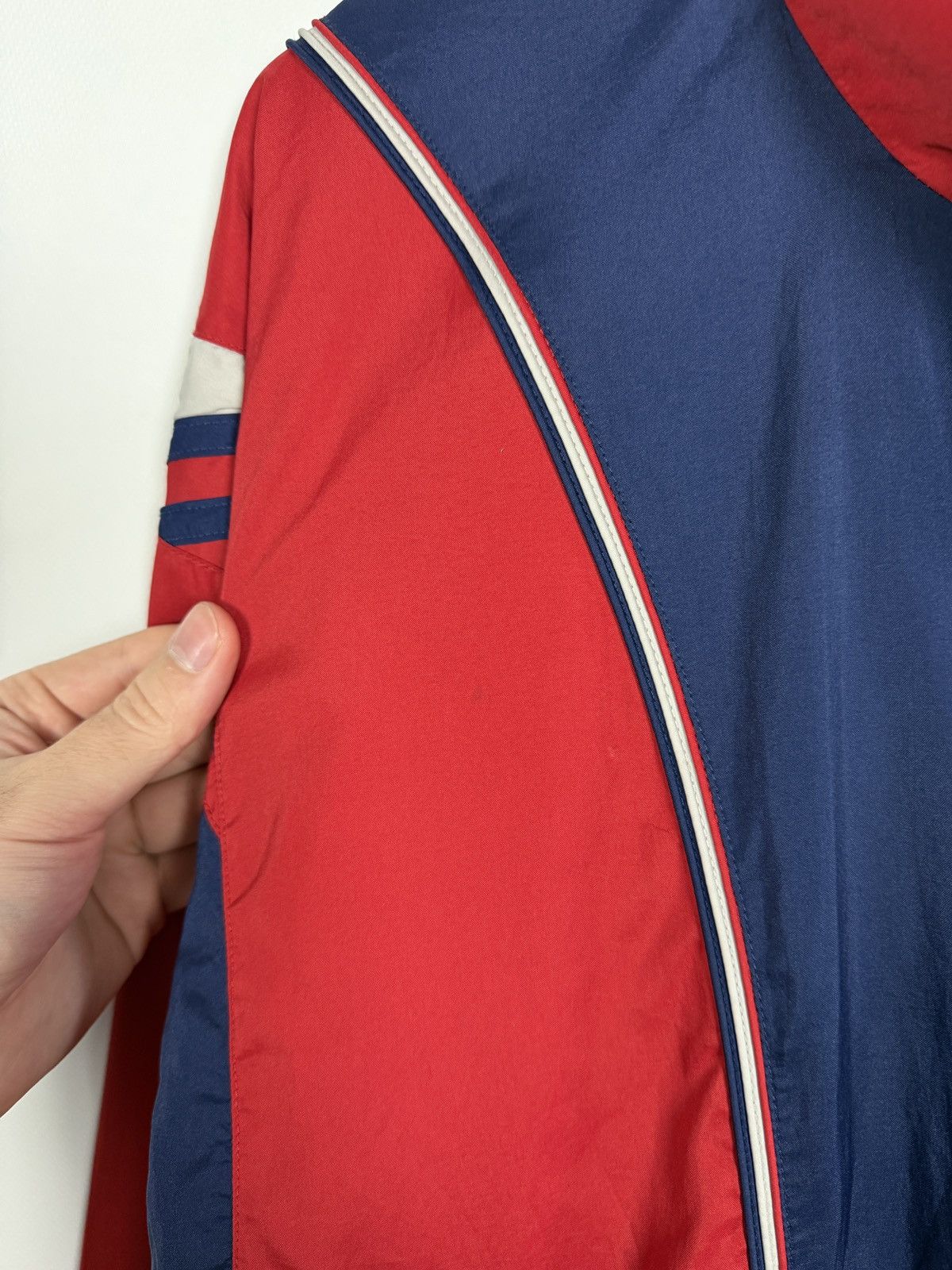 Adidas Men’s Adidas Vintage Full Zip Track Jacket Retro 90s Size L Size US L / EU 52-54 / 3 - 18 Thumbnail