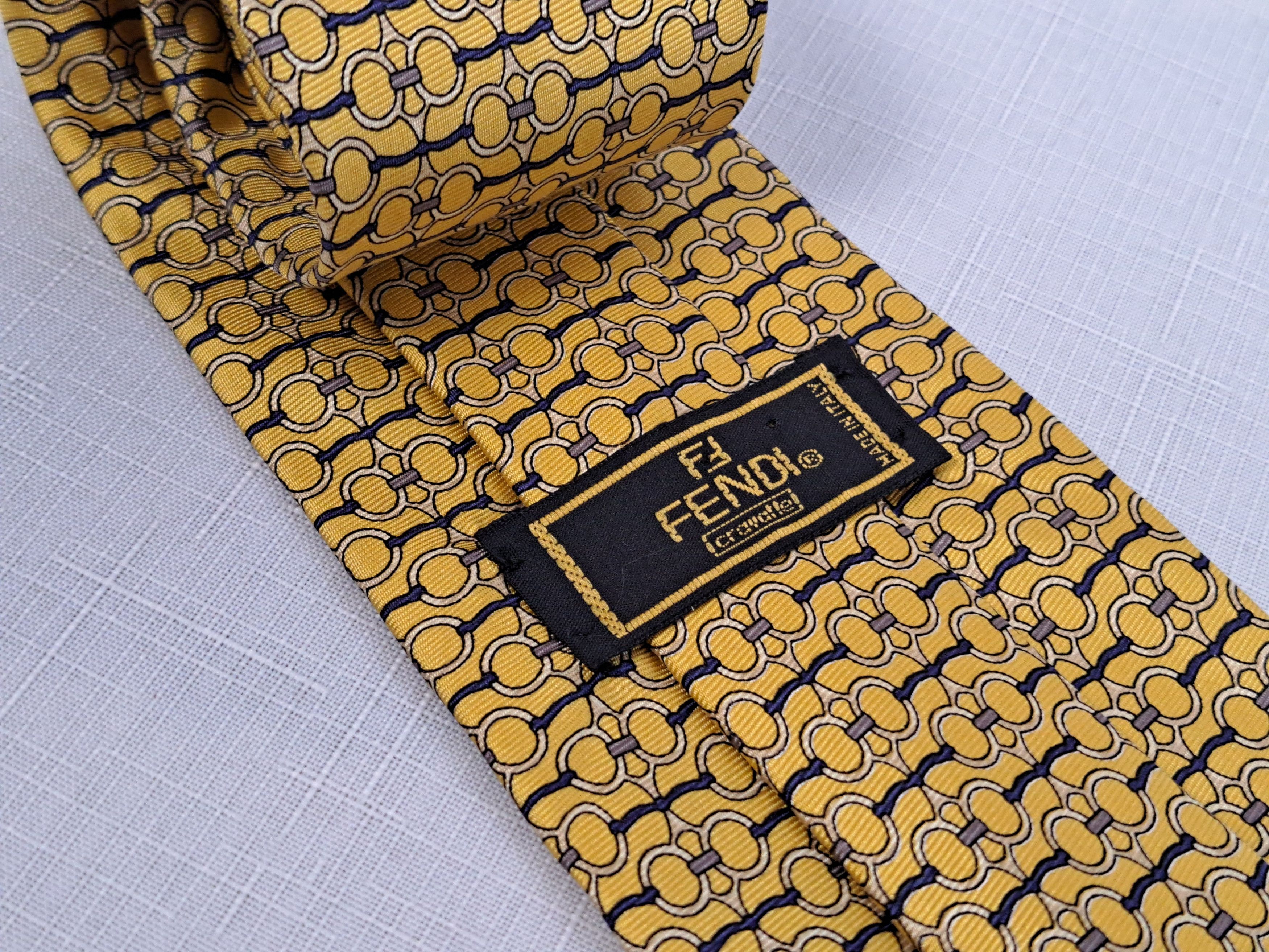 Fendi Fendi vintage silk tie. Made in Italy Size ONE SIZE - 1 Thumbnail