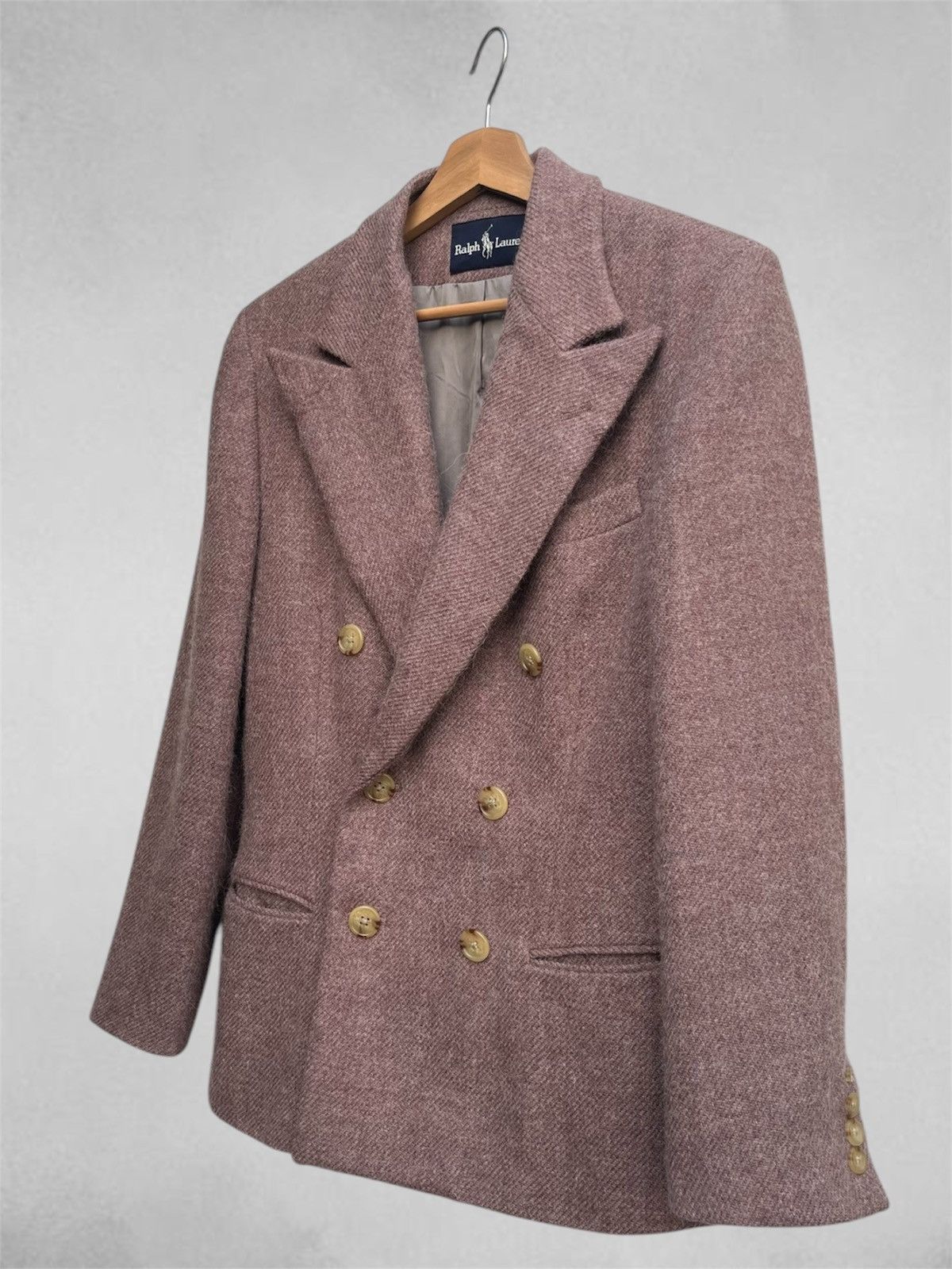 Ralph Lauren Vintage Ralph Lauren Double Breasted Wool Jacket Size M / US 6-8 / IT 42-44 - 7 Thumbnail