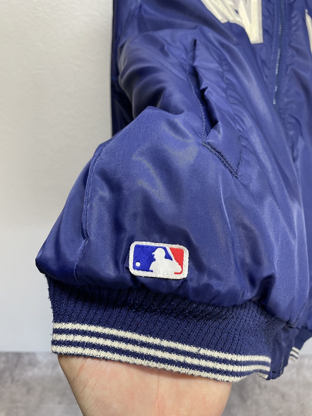 Vintage Vintage y2k Adidas New York Yankees Varsity Bobners Jacket Size US M / EU 48-50 / 2 - 7 Thumbnail