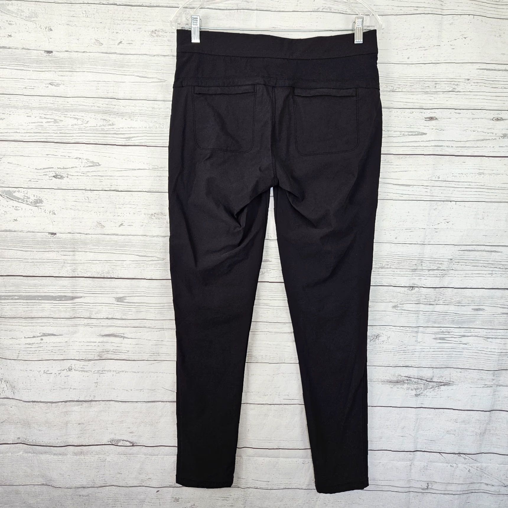 Athleta Athleta Womens Wander Utility Pants Sz 6 Black Nylon Mid Rise Skinny Pants Womens Size 28" / US 6 / IT 42 - 3 Thumbnail