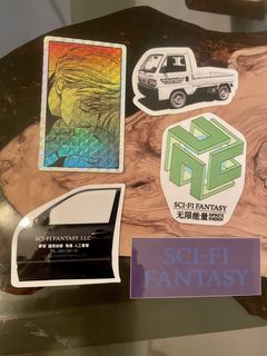 Sci-Fi Fantasy Sci-Fi Fantasy Sticker Pack - Antisocial