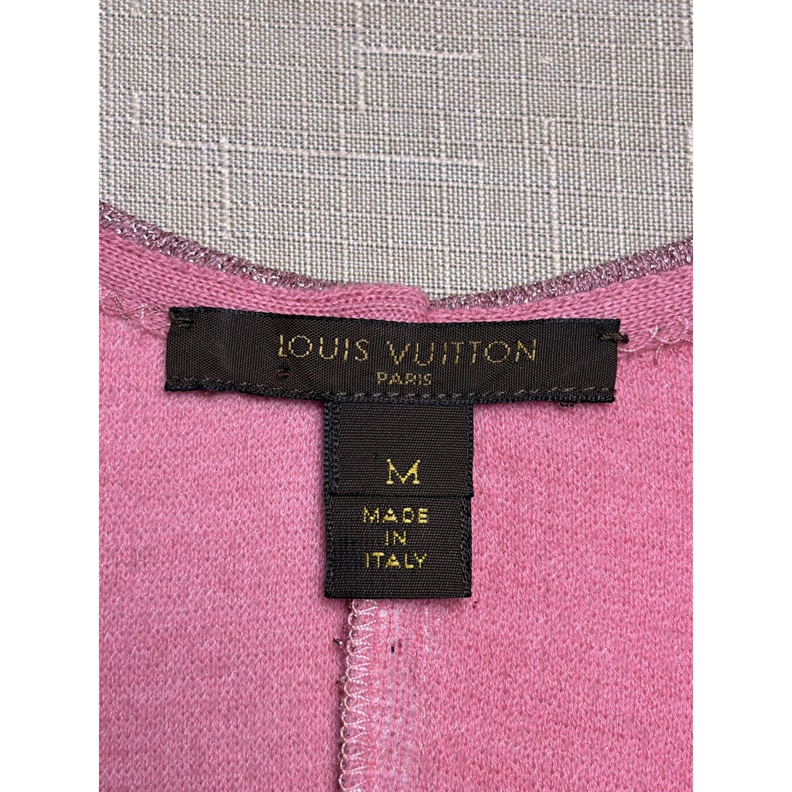 Louis Vuitton Y2K Louis Vuitton 2008 Marc Jacobs Pink Lurex Knit Tank Top Size M / US 6-8 / IT 42-44 - 7 Thumbnail