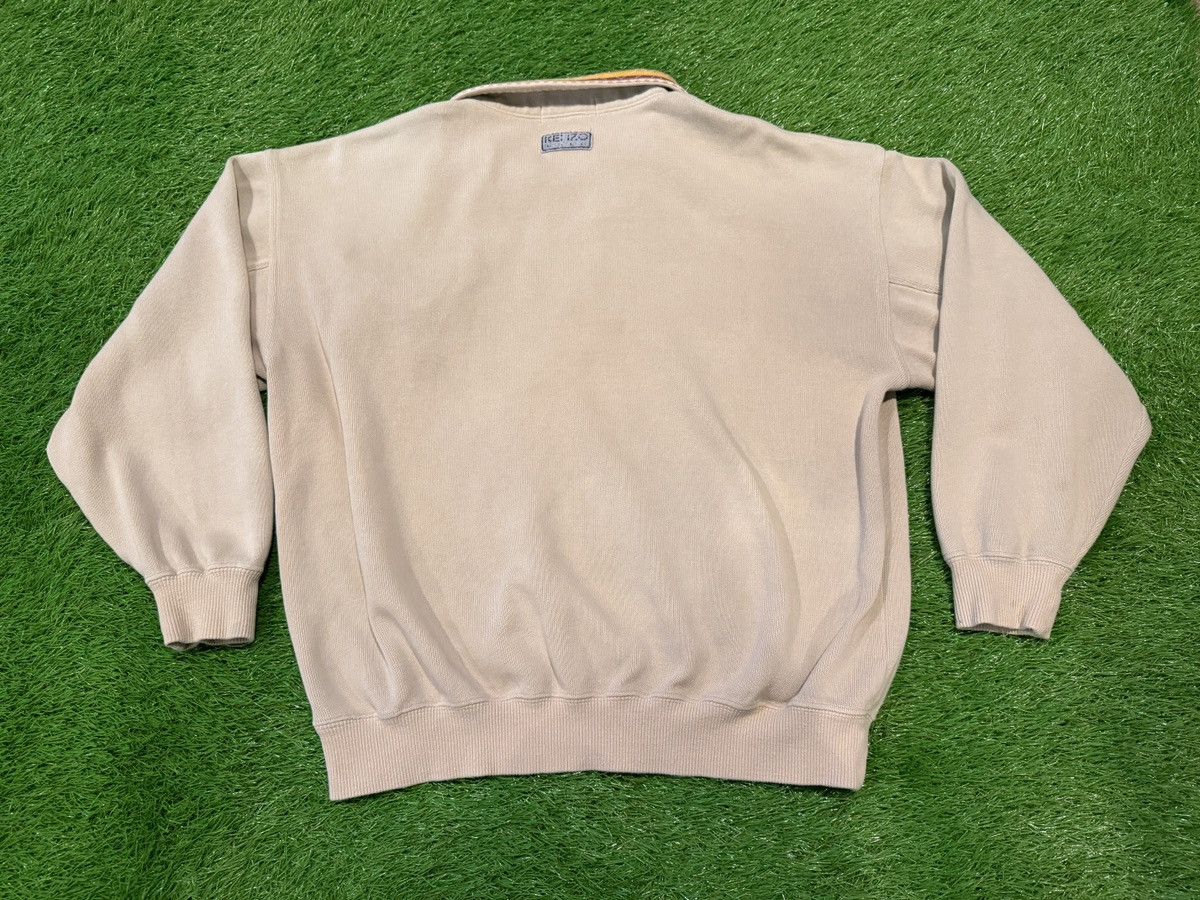 Kenzo Vintage Kenzo Golf Pullover 1/4 Zip Sweatshirt Sweater Size US L / EU 52-54 / 3 - 7 Thumbnail