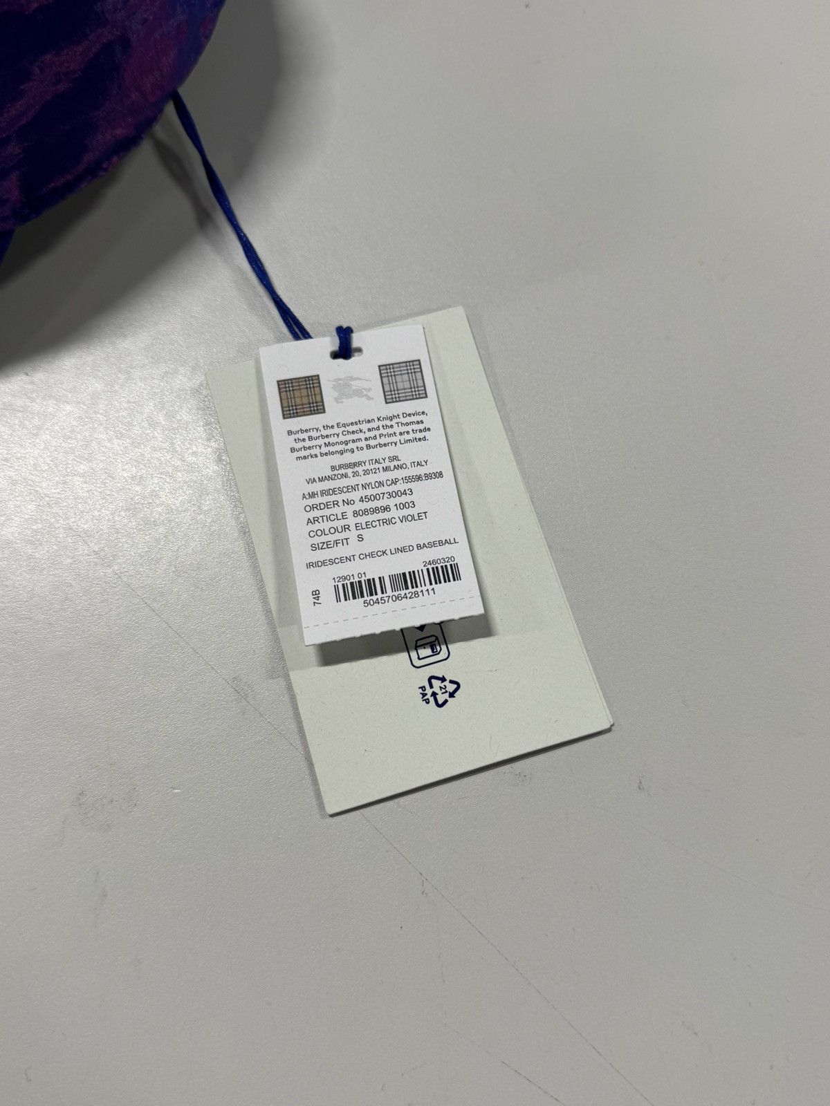 Burberry Burberry EKD Bucket Hat 550$ Size ONE SIZE - 5 Thumbnail