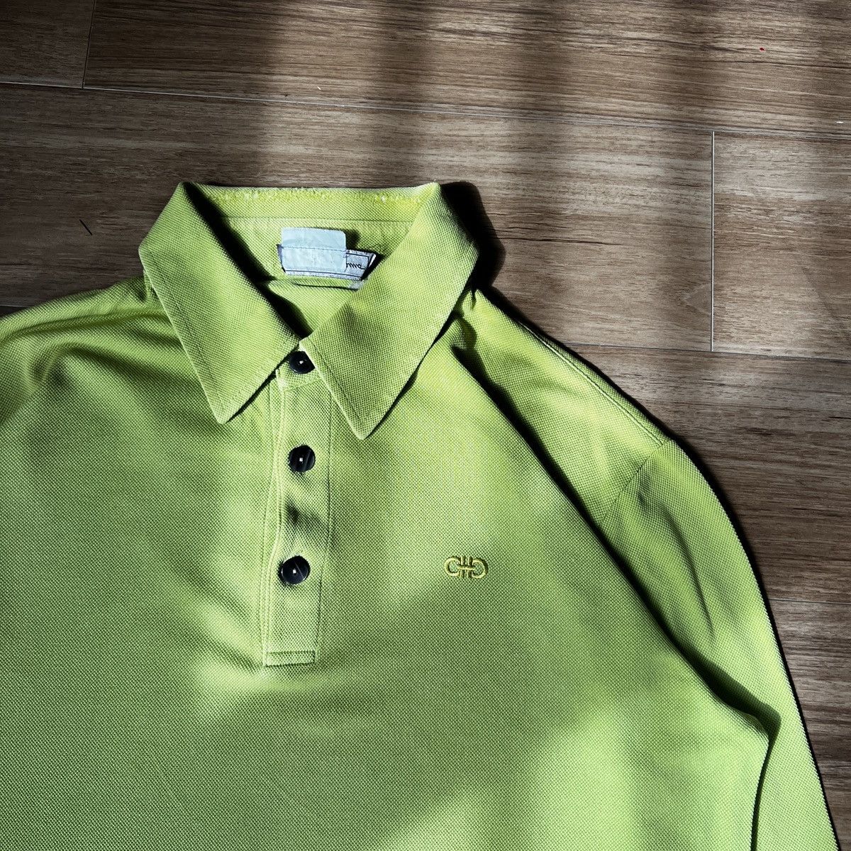 Salvatore Ferragamo salvator ferragamo polo tshirt long sleeve Size US L / EU 52-54 / 3 - 3 Thumbnail
