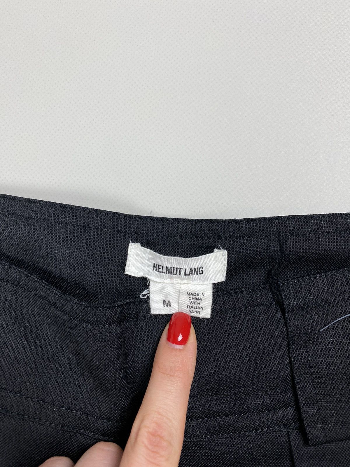Helmut Lang Helmut Lang ladies wide leg cropped pants trousers Size 26" / US 2 / IT 38 - 12 Thumbnail
