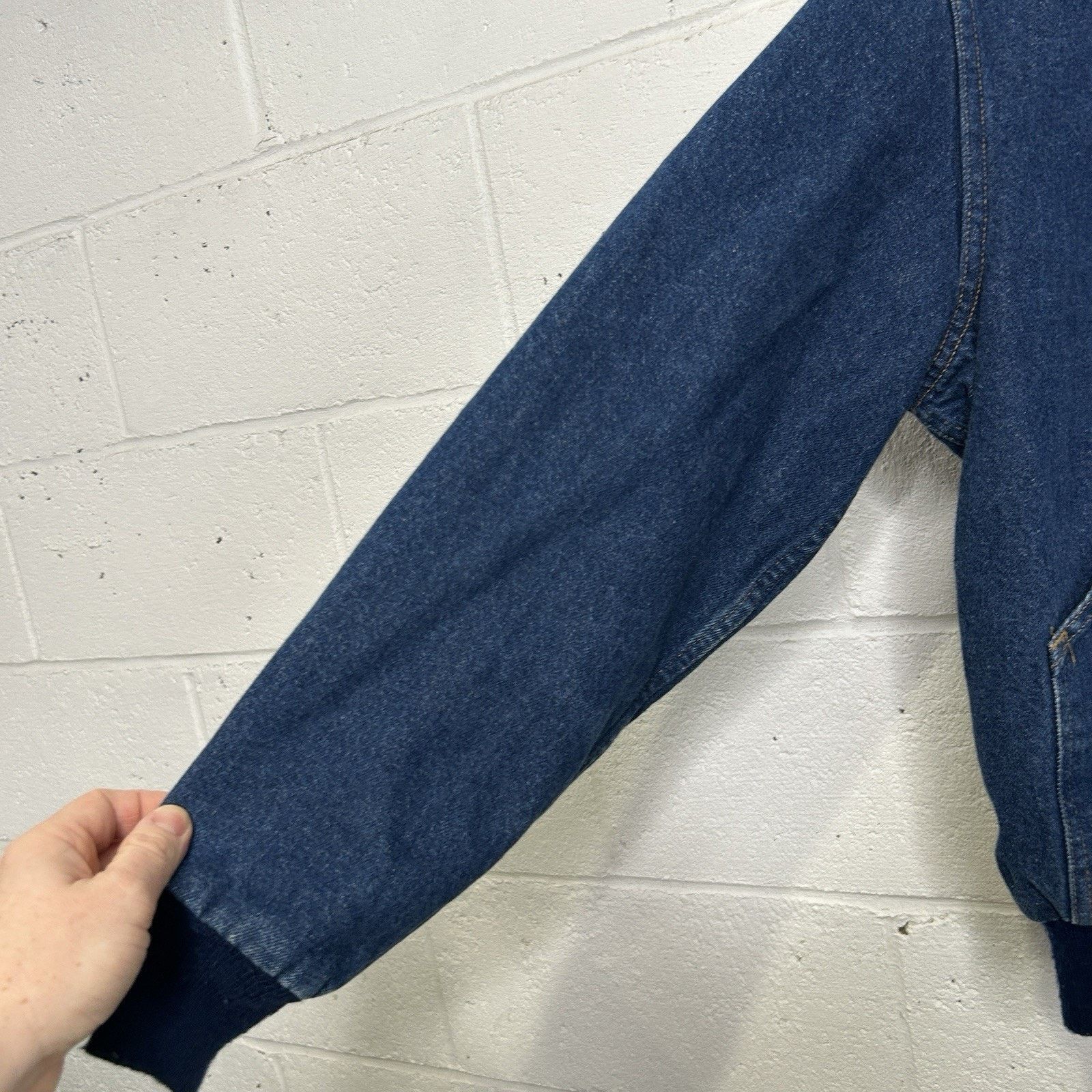 Carhartt VTG Carhartt Flannel-Lined Hooded Active Jacket “Blue Denim” Size US S / EU 44-46 / 1 - 8 Thumbnail