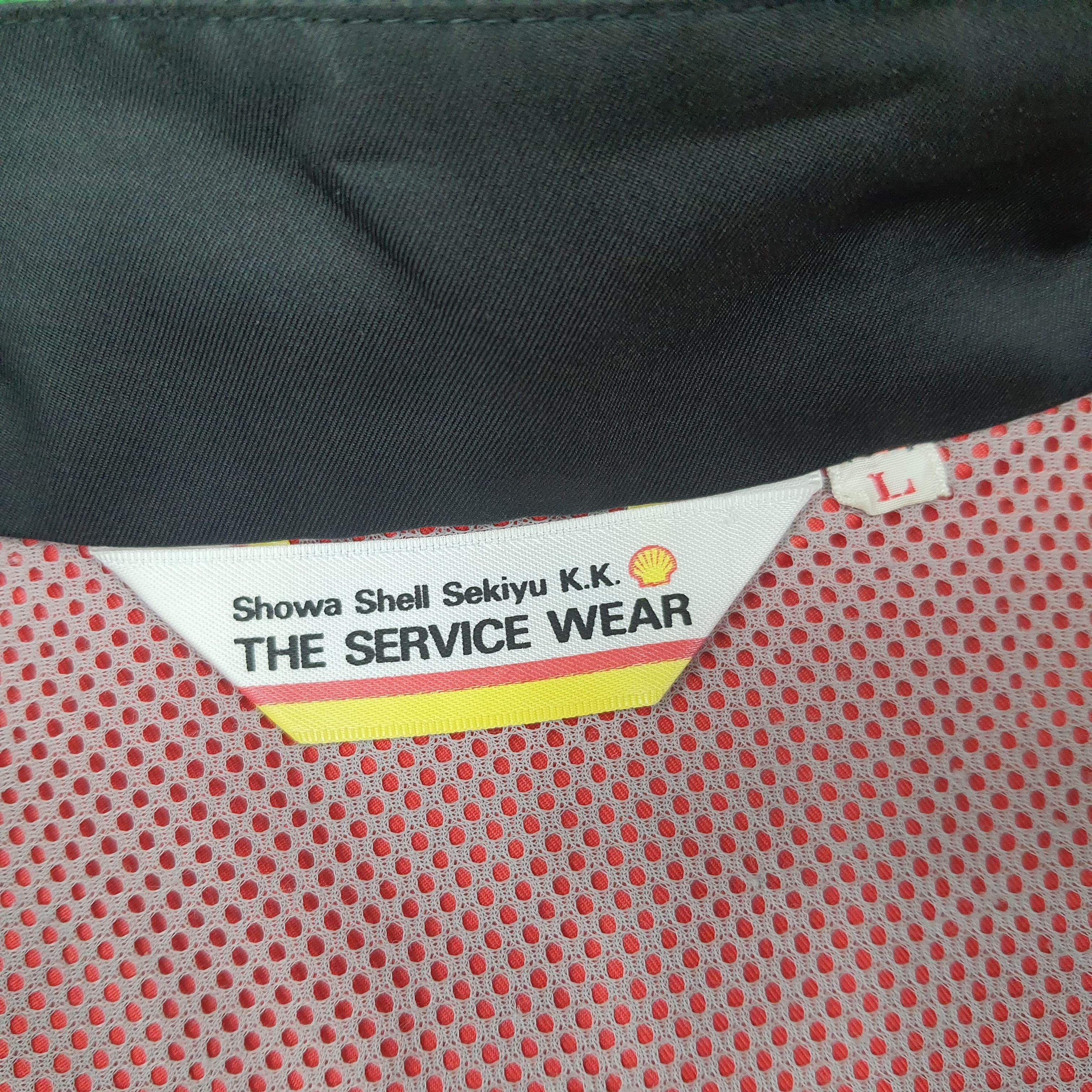 Vintage Vintage Shell Formula Service Wear Motorsports Racing Jacket Size US L / EU 52-54 / 3 - 6 Thumbnail