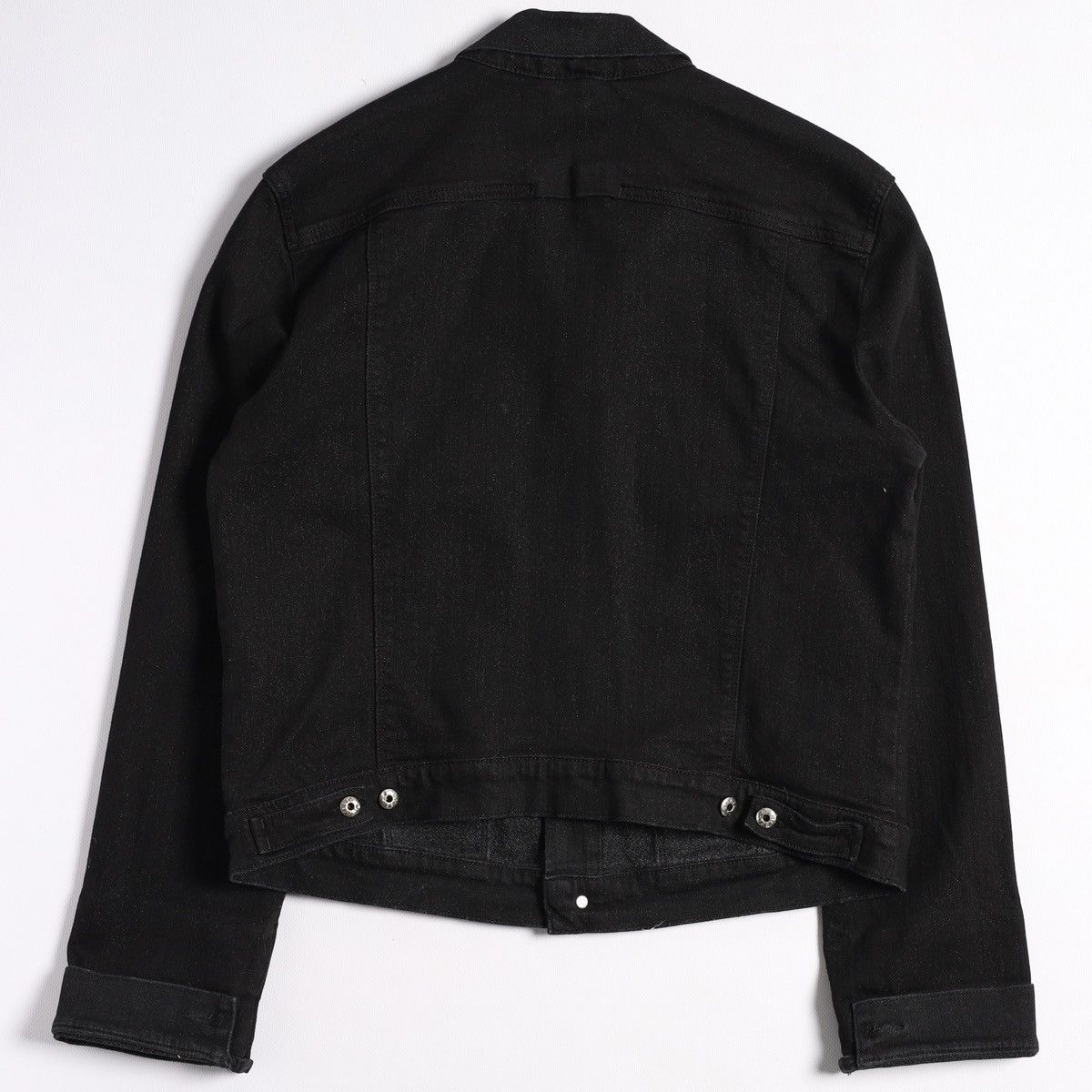 Diesel Diesel Denim Jeans Jacket Crop Black Size XL / US 12-14 / IT 48-50 - 10 Thumbnail