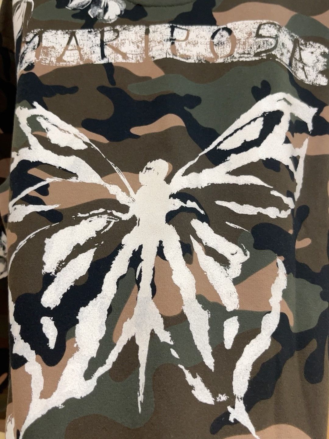 Valentino Valentino Camouflage Print Crewneck Sweatshirt Size US M / EU 48-50 / 2 - 2 Thumbnail