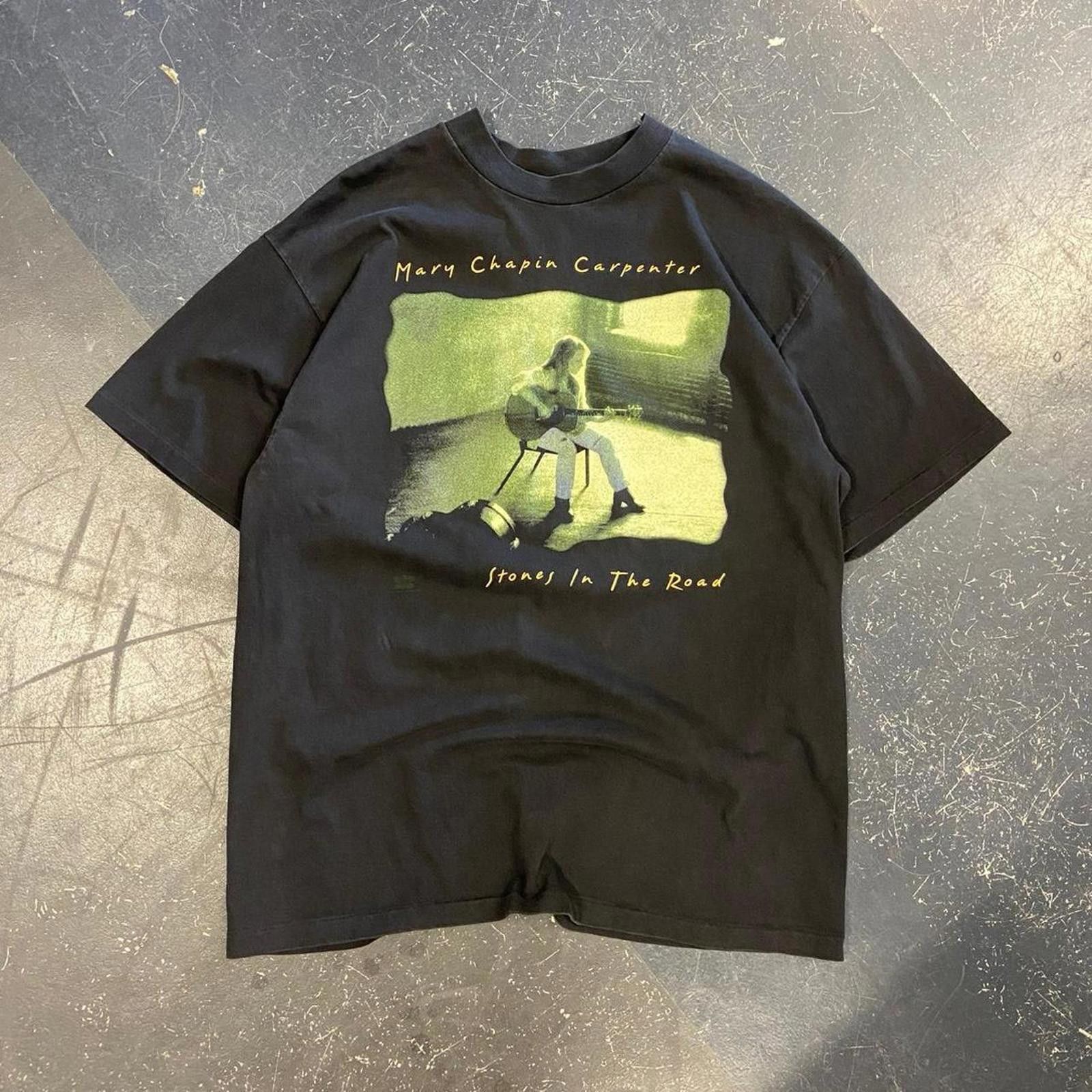 Band Tees 1994 Mary Chaplin Carpenter ‘Stones in the Road’ Tour Tee Size US L / EU 52-54 / 3 - 1 Thumbnail