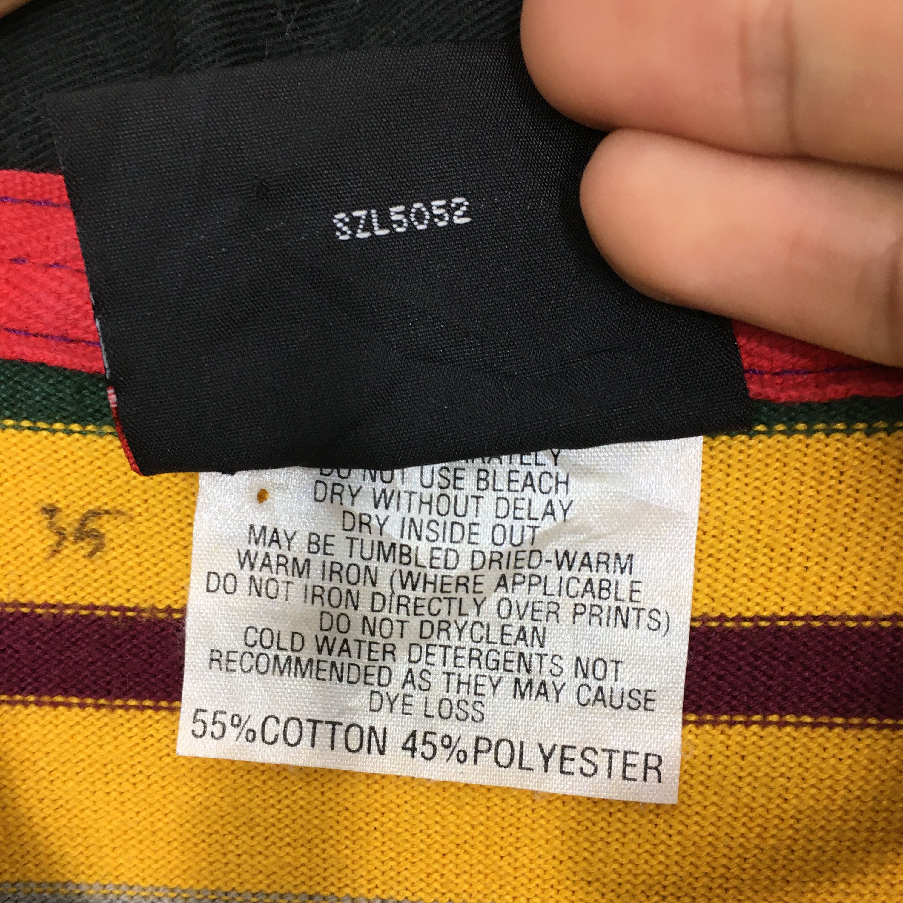 Canterbury of New Zealand × Vintage Vintage Canterbury Of New Zealand CCC Rugby Stripes Shirt XL Size US XL / EU 56 / 4 - 6 Thumbnail