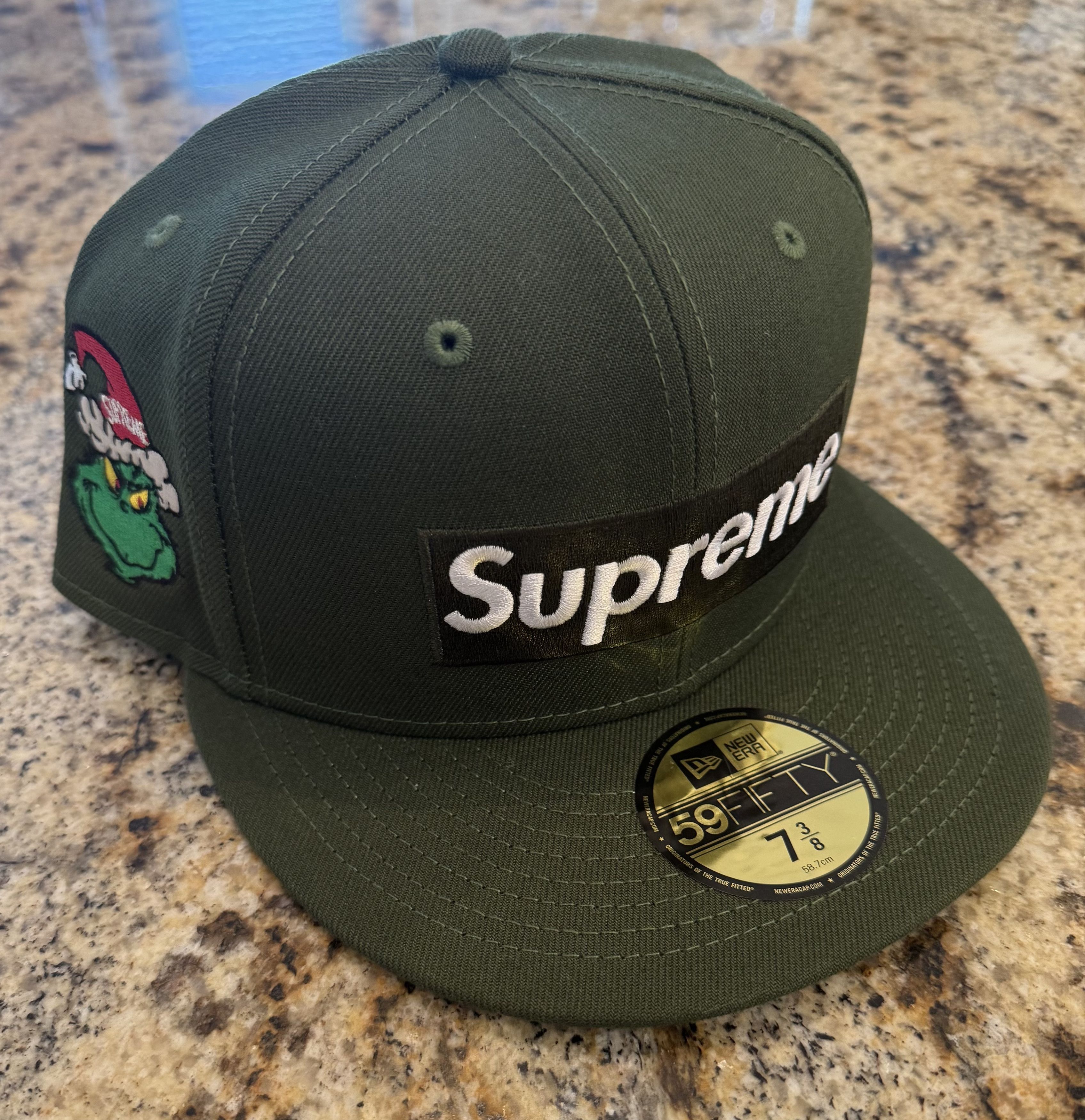 帽子 Supreme Undisputed Box Logo Dark Green Supreme-Undisputed-Box-Logo-