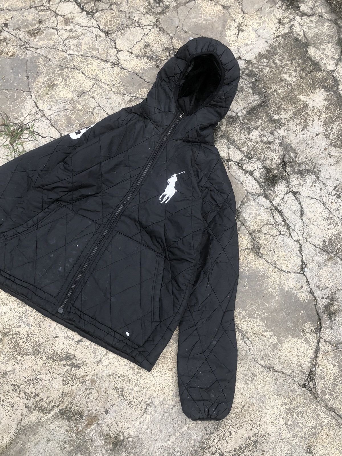 Polo Ralph Lauren Vintage Polo Ralph Lauren #3 Big Pony Puffer Jacket Size US L / EU 52-54 / 3 - 3 Thumbnail