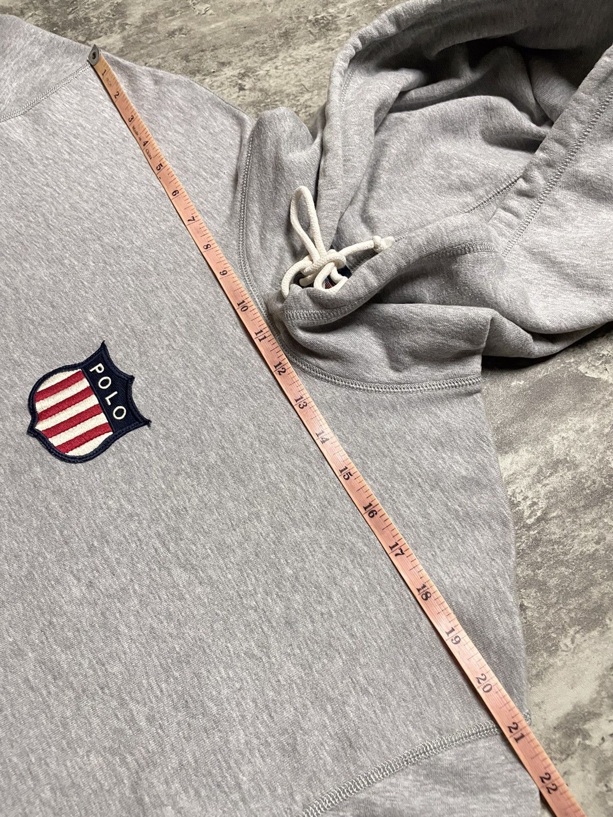 Polo Ralph Lauren Vintage Polo Sport K-Swiss Shield Hoodie Size US L / EU 52-54 / 3 - 10 Thumbnail