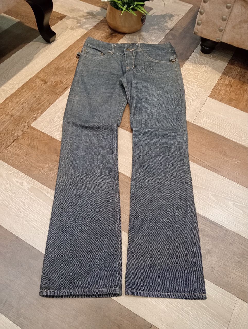 Beauty Beast RARE BEAUTY BEAST JAPAN BLUE DENIM FLARED JEANS Size US 30 / EU 46 - 4 Thumbnail