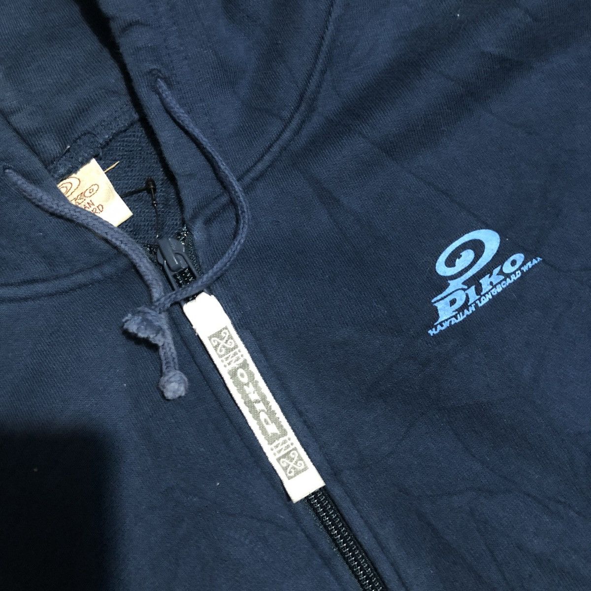 Other Vtg PIKO ZIP HOODIE HAWAIIAN LONGBOARD Size US M / EU 48-50 / 2 - 2 Thumbnail