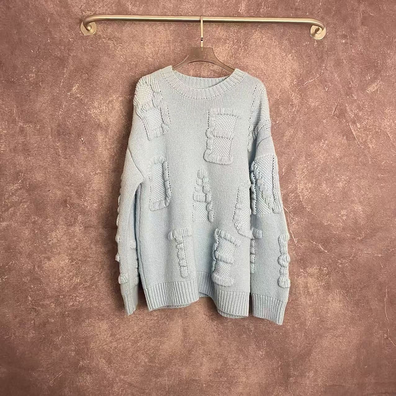 Bottega Veneta Bottega Veneta Lettering Wool Sweater Size XS Size XS / US 0-2 / IT 36-38 - 1 Thumbnail