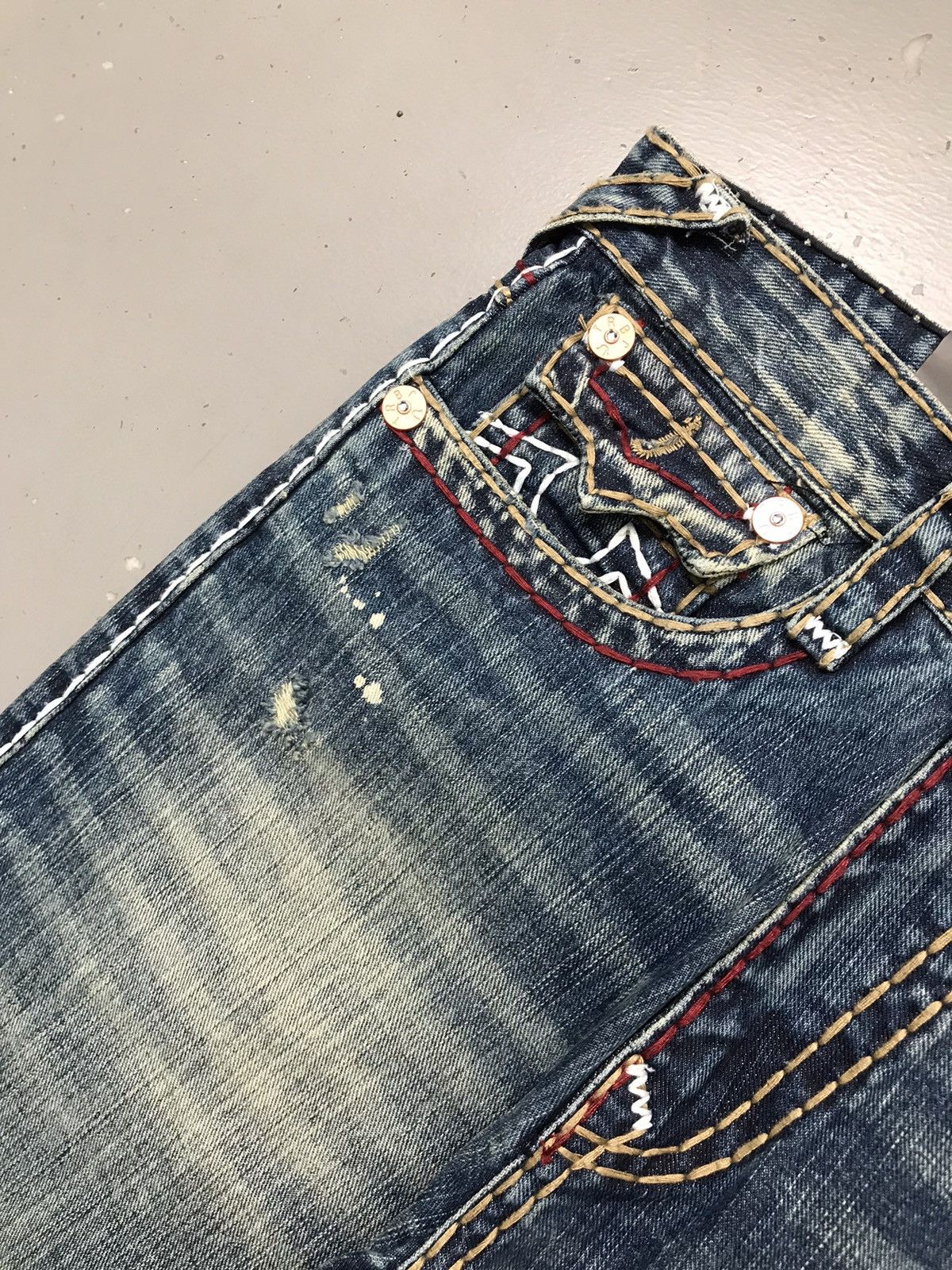 Vintage Vintage relaxed straight denim Size US 32 / EU 48 - 8 Thumbnail