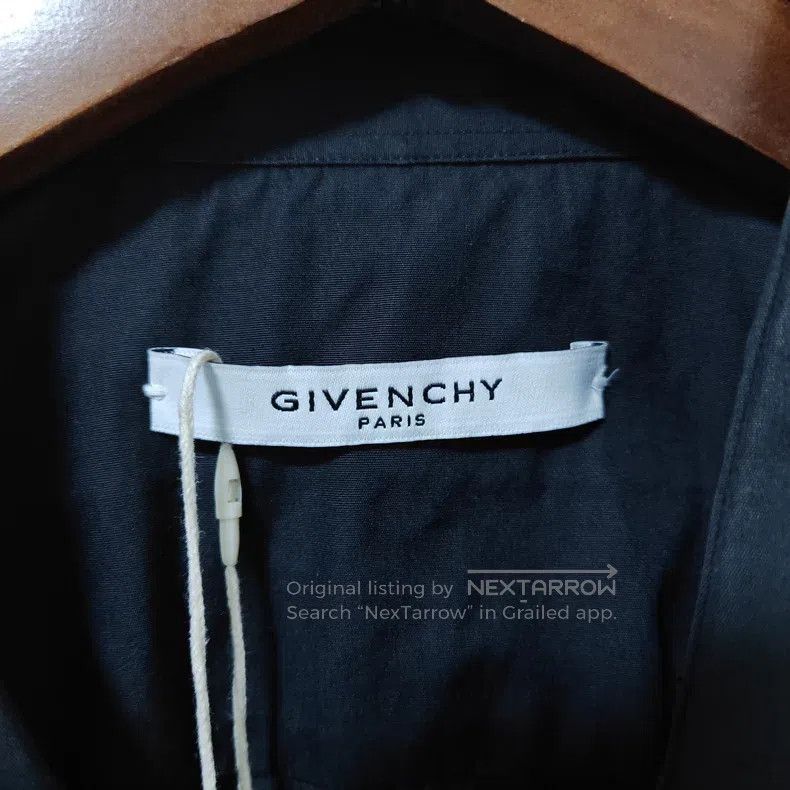 Givenchy Givenchy Black Long Sleeve Shirt Size US M / EU 48-50 / 2 - 4 Thumbnail