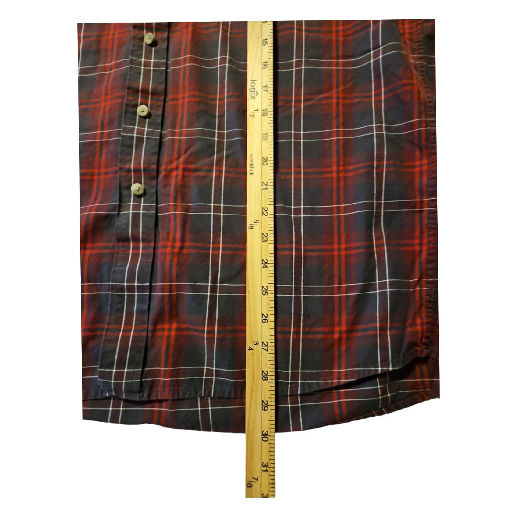 Wrangler VINTAGE Wrangler George Strait Button Down Shirt Large Men's Red Plaid Western Cowboy Size US L / EU 52-54 / 3 - 4 Thumbnail
