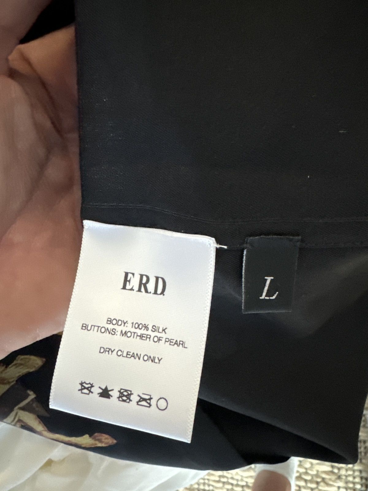 Enfants Riches Deprimes ERD AW23 Black hun geneva shirt Size US L / EU 52-54 / 3 - 7 Thumbnail