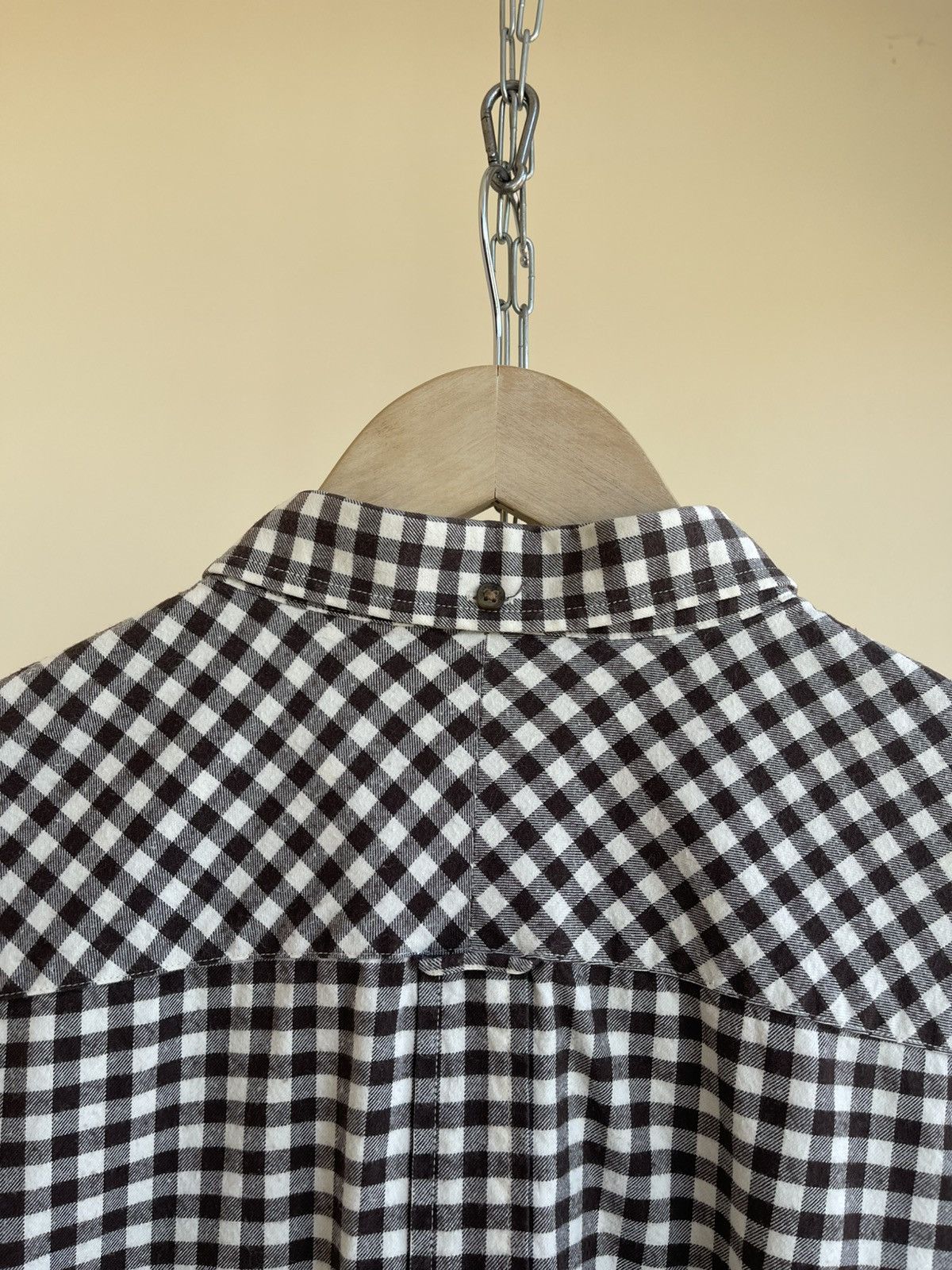 Fred Perry Fred Perry Gingham Check Flannel Button Down L/S Shirt Size US XXL / EU 58 / 5 - 6 Thumbnail