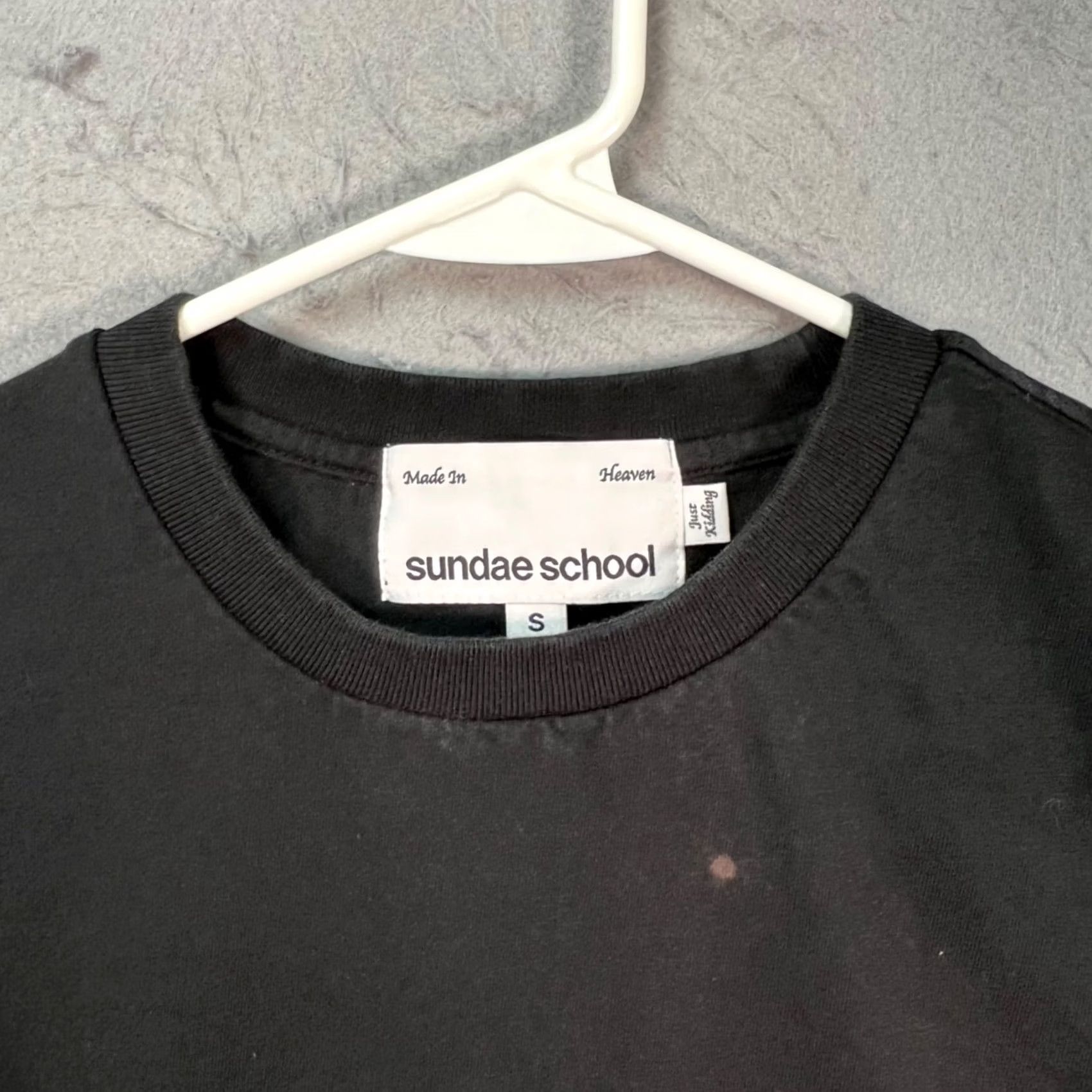 Sundae School Sundae School T-Shirt Mens Small Black "Let There Be Light" 100% Cotton Shirt Size US S / EU 44-46 / 1 - 4 Thumbnail