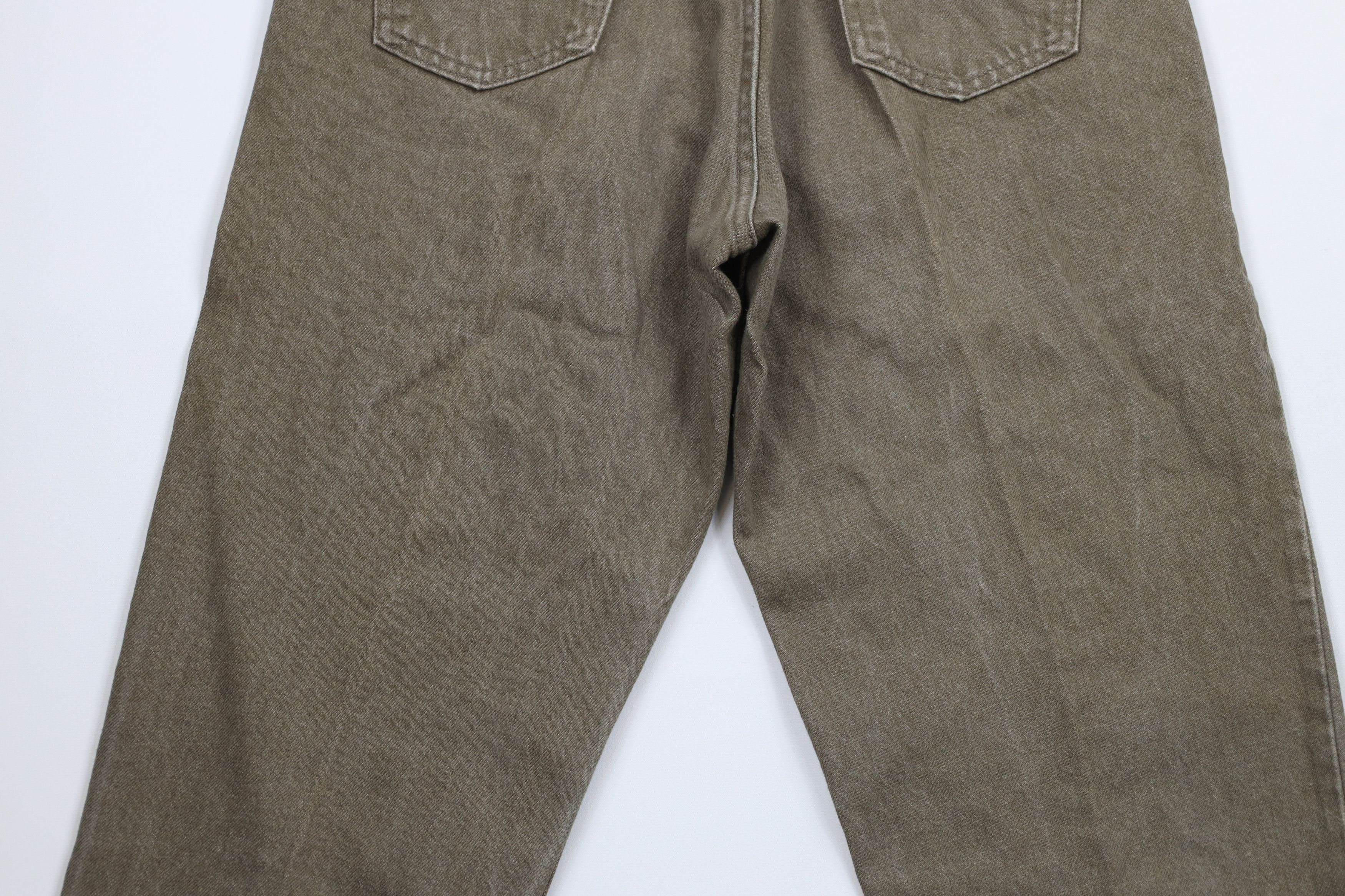 Levi's × Vintage Vintage 90s Levis 550 Orange Tab Tapered Leg Jeans Green USA Size US 34 / EU 50 - 12 Thumbnail