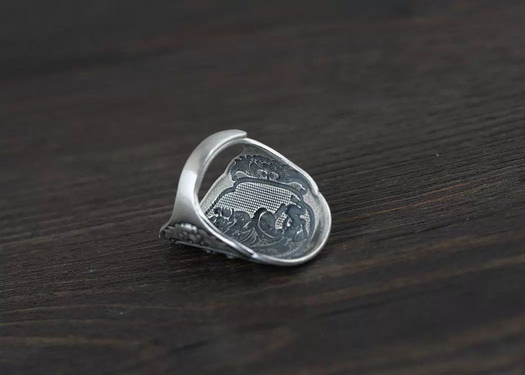 Japanese Brand × Jewelry Resizable Tide Totem Buddha Ring Size ONE SIZE - 8 Thumbnail