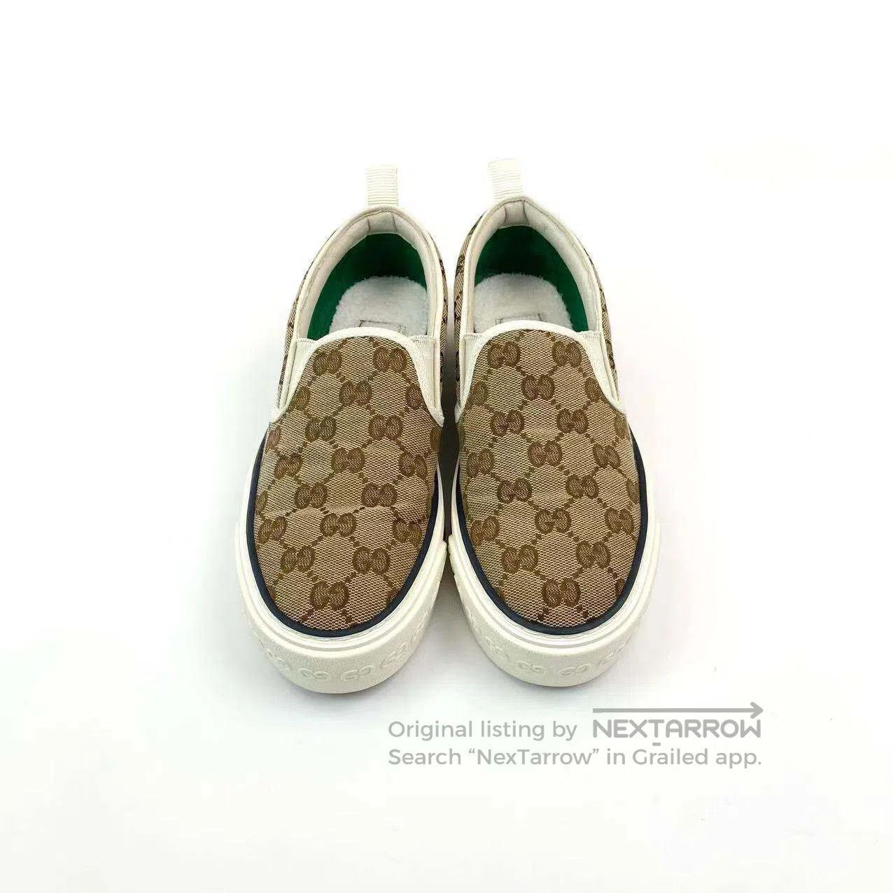 Gucci Guicci 1977 Old Flower Full Print Casual Shoes| Size US 5.5 / IT 35.5 - 2 Thumbnail
