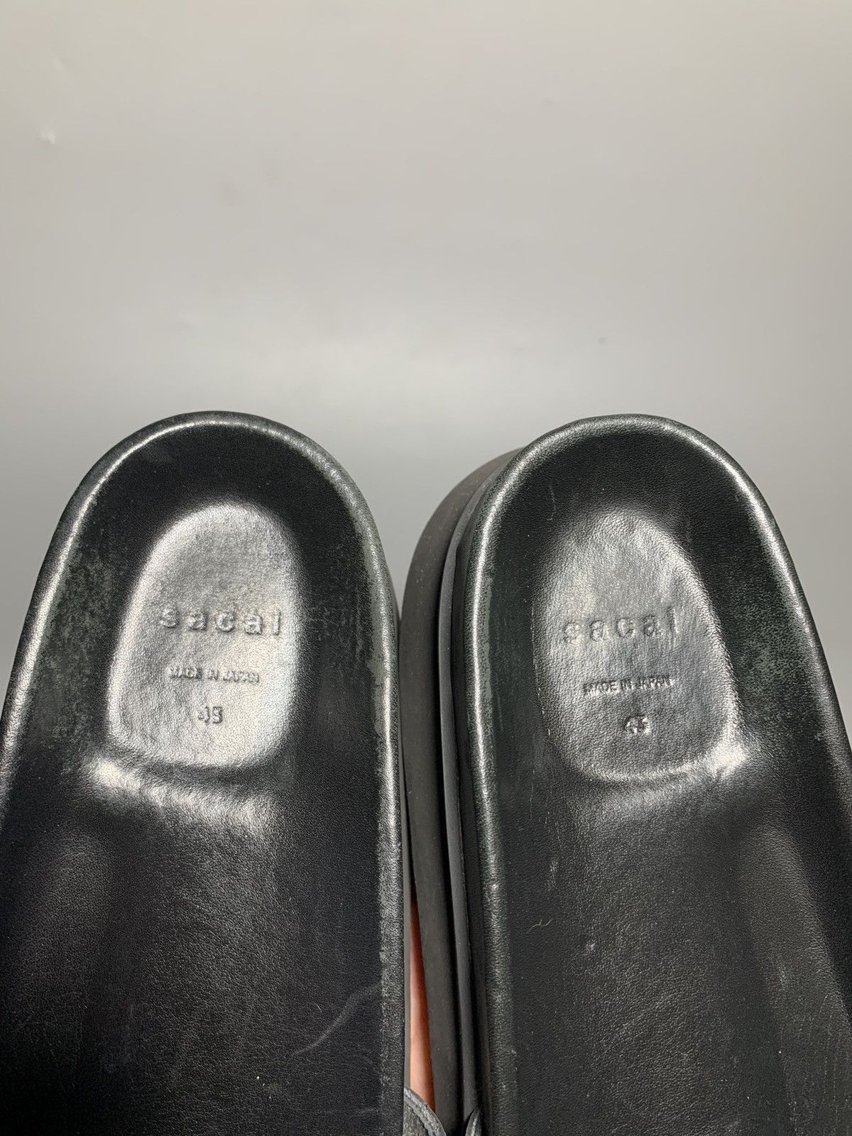 Sacai SACAI SS22 BLACK PIERCED LEATHER SANDALS Size US 10 / EU 43 - 6 Thumbnail