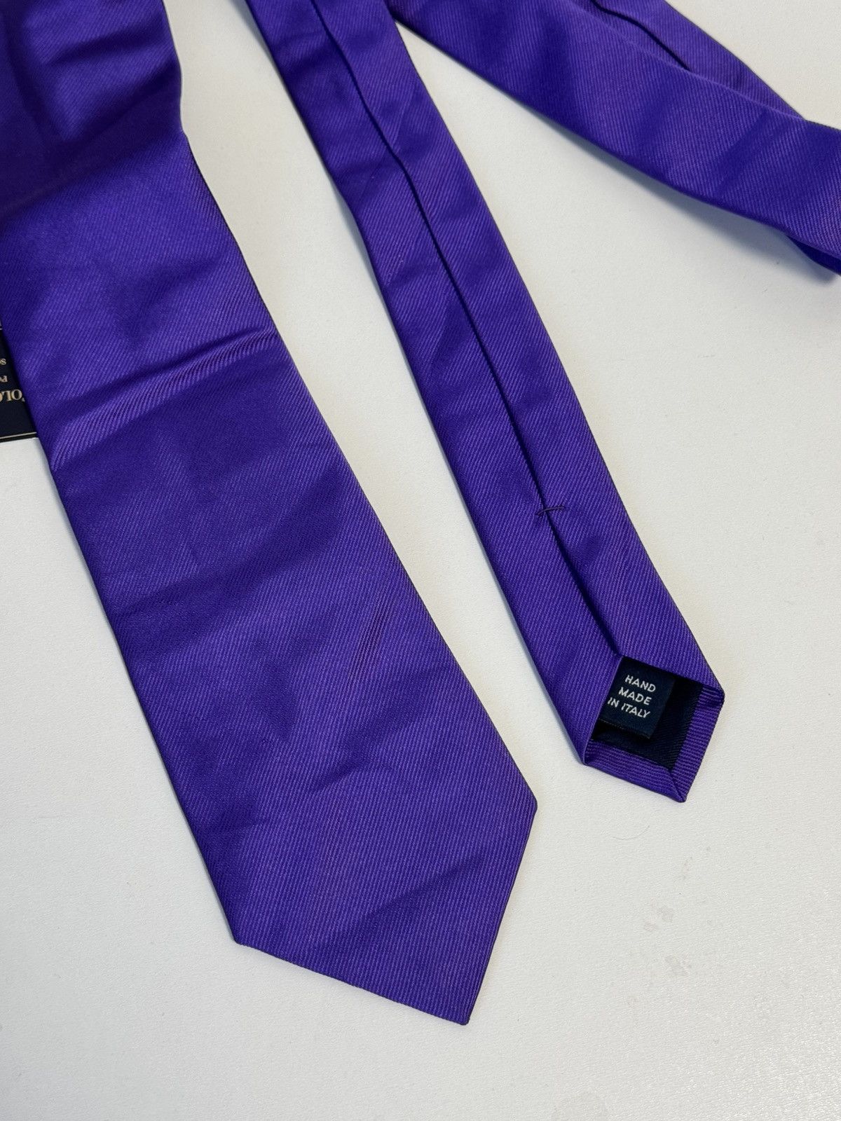 Polo Ralph Lauren Polo Ralph Lauren Tie Purple Luxury Size ONE SIZE - 2 Thumbnail