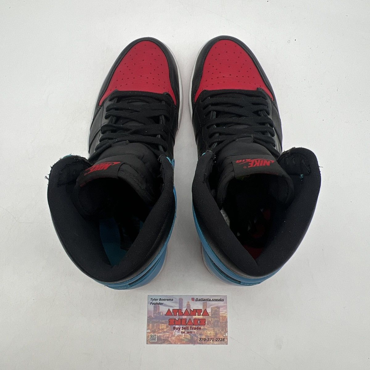 Nike Wmns air Jordan 1 high nc to chi Size US 11 / EU 44 - 6 Thumbnail