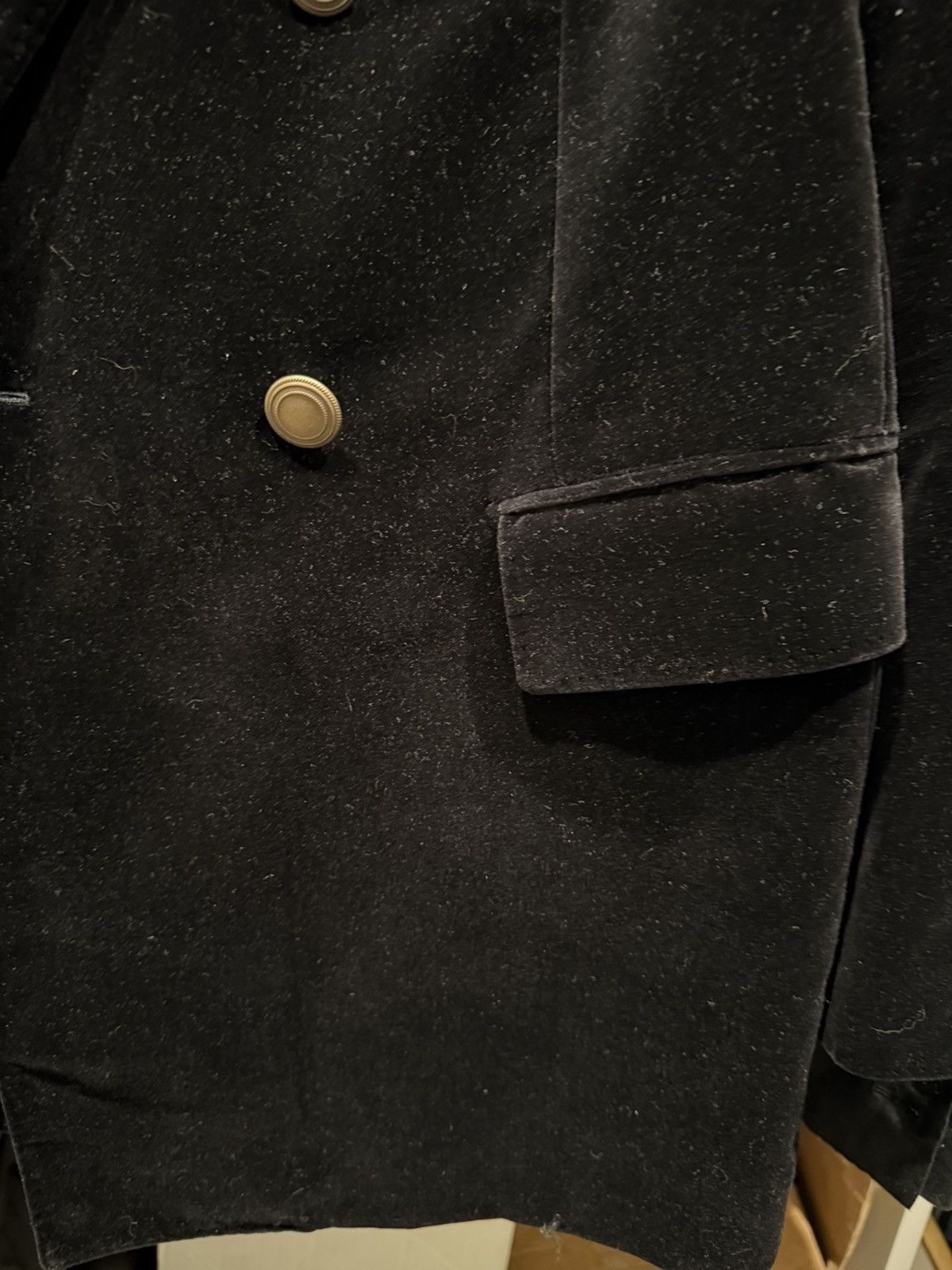 Tom Ford Tom Ford Velvet Black Double Breast Blazer Size 54/42-43reg Size 54R - 4 Thumbnail