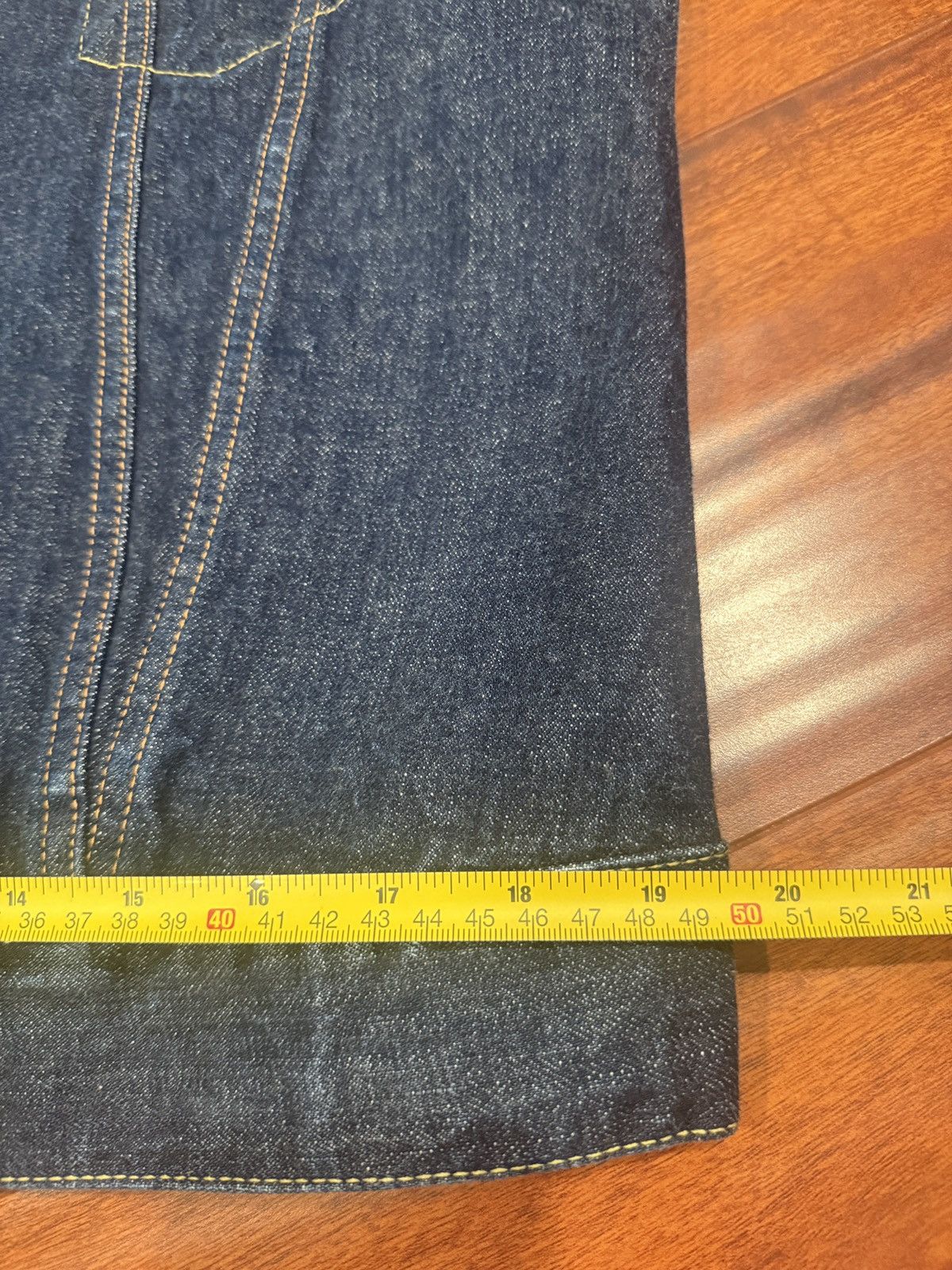 Sugar Cane Sugar Cane Type 3 Denim Jacket Sz 40 Size US XXS / EU 40 - 3 Thumbnail