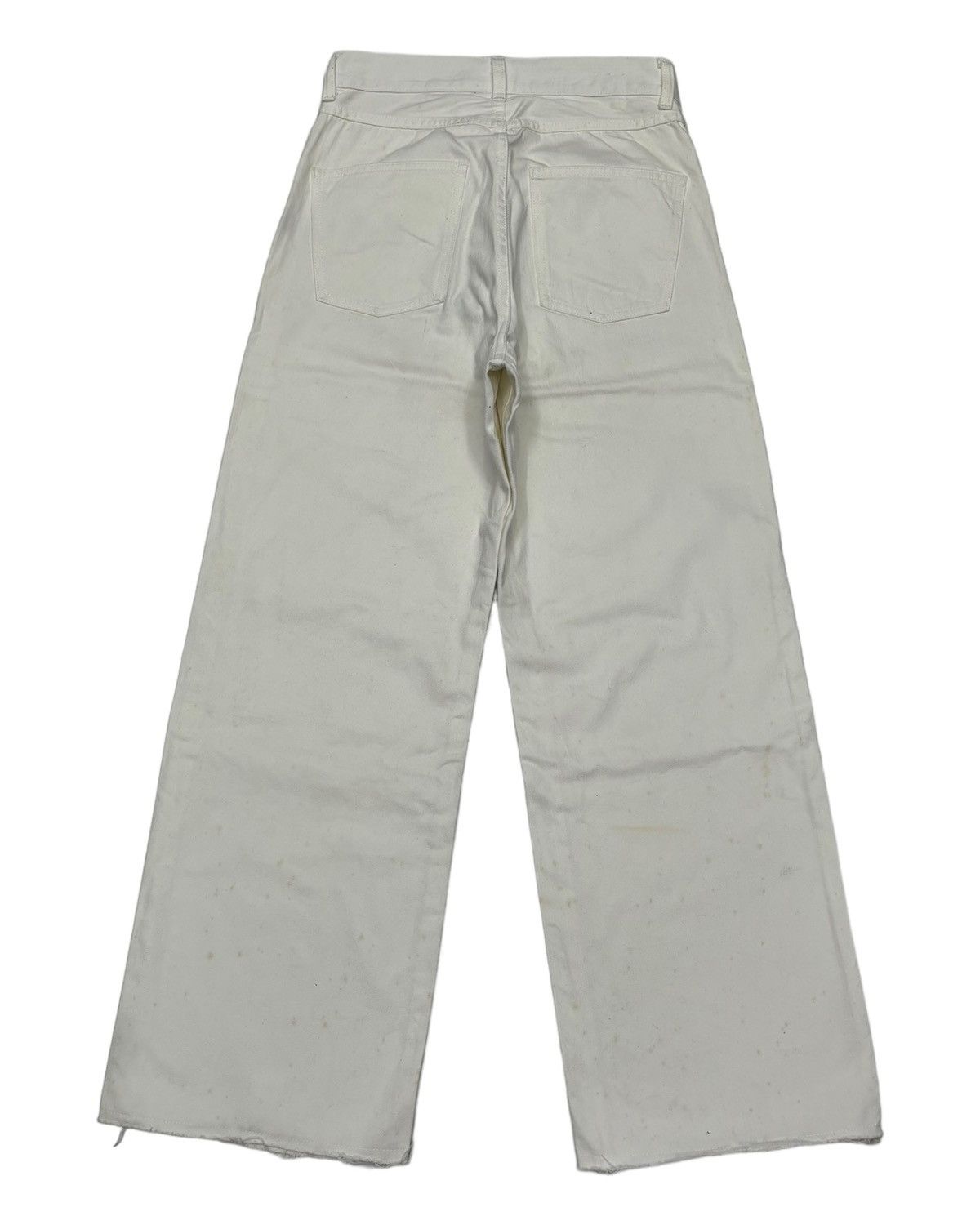 Acne Studios URBAN RESEARCH SPORTING BAGGY JEANS DISTRESS CUT LEG JEANS Size US 27 - 2 Thumbnail