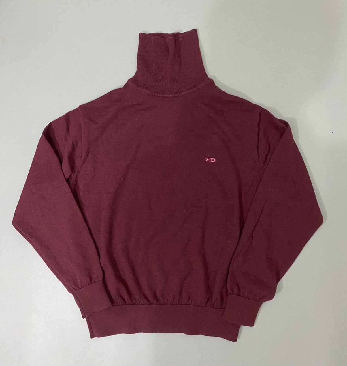 Balenciaga 💥Vintage💥Balenciaga Turtle Neck Size US M / EU 48-50 / 2 - 6 Thumbnail