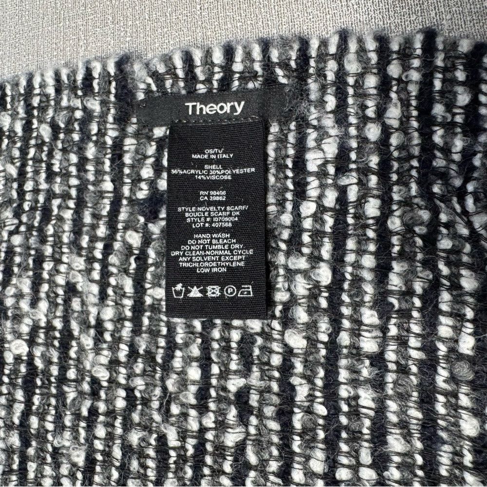 Theory Theory Boucle Fringe Made In Italy Scarf Size 19 x 76 Size ONE SIZE - 7 Thumbnail