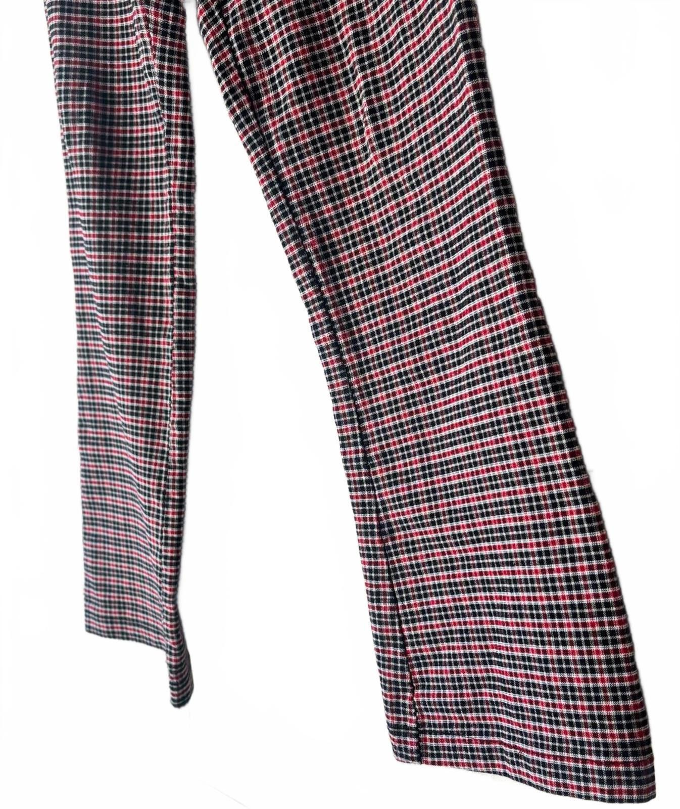 Urban Outfitters Urban Outfitters Women's Plaid Flared Pants Size 25" / US 0 / IT 36 - 3 Thumbnail