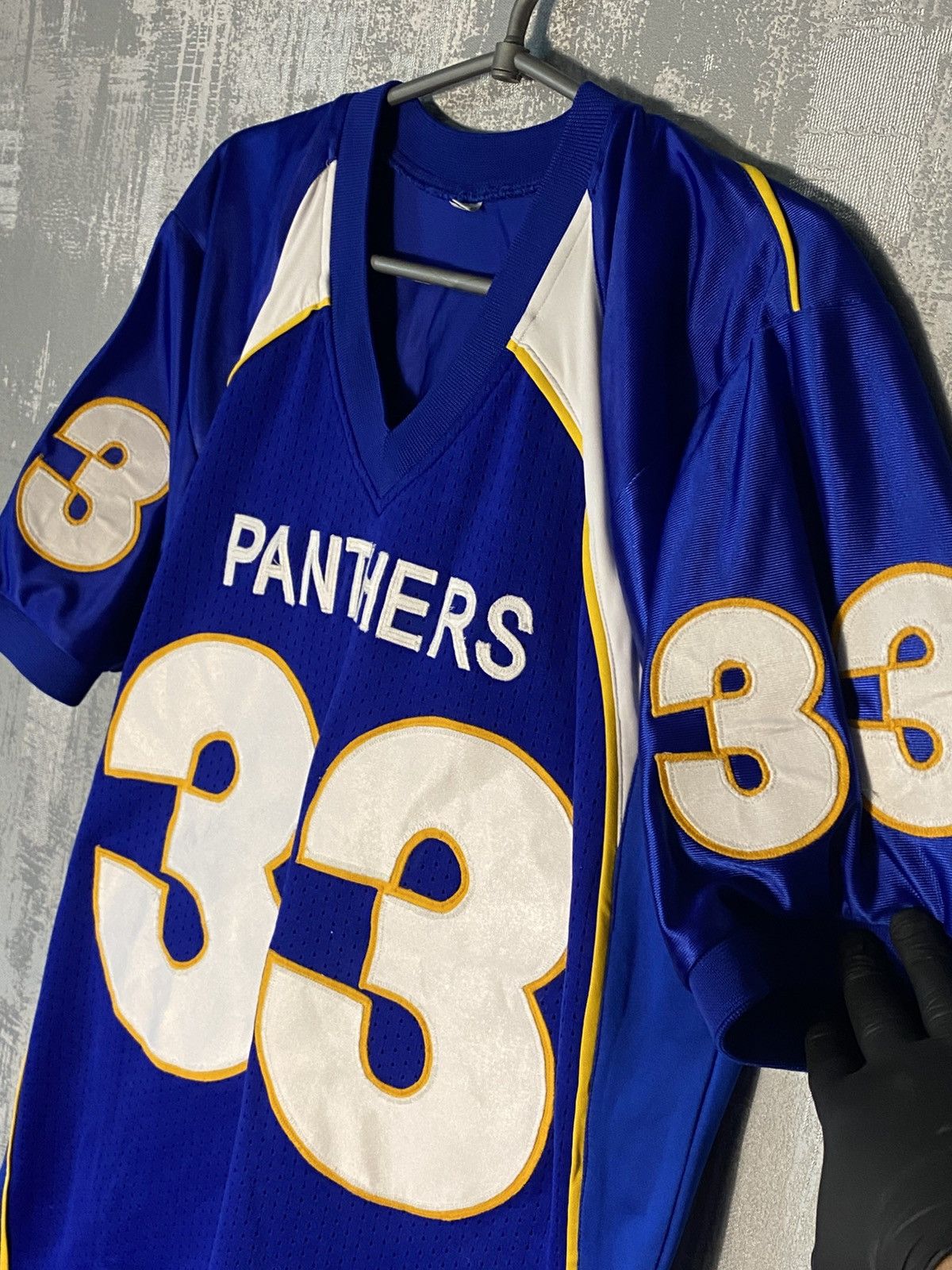 NFL Panthers NFL Jersey 33 Tim Riggins Friday Night Lights shirt Size US M / EU 48-50 / 2 - 2 Thumbnail
