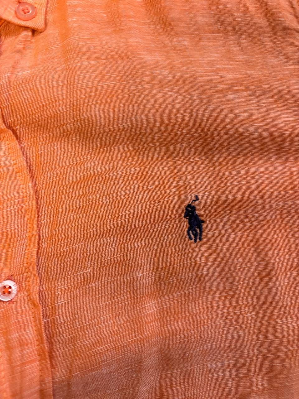 Polo Ralph Lauren Polo Ralph Lauren Blake men's shirt, orange, made in USA Size US L / EU 52-54 / 3 - 12 Thumbnail