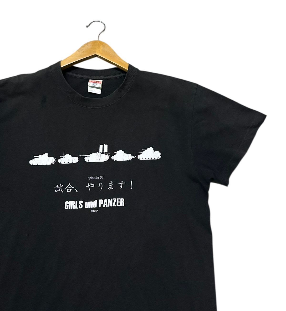 Anime Vintage Japan anime Girl und Panzer episode 3 t-shirt Size US L / EU 52-54 / 3 - 2 Thumbnail